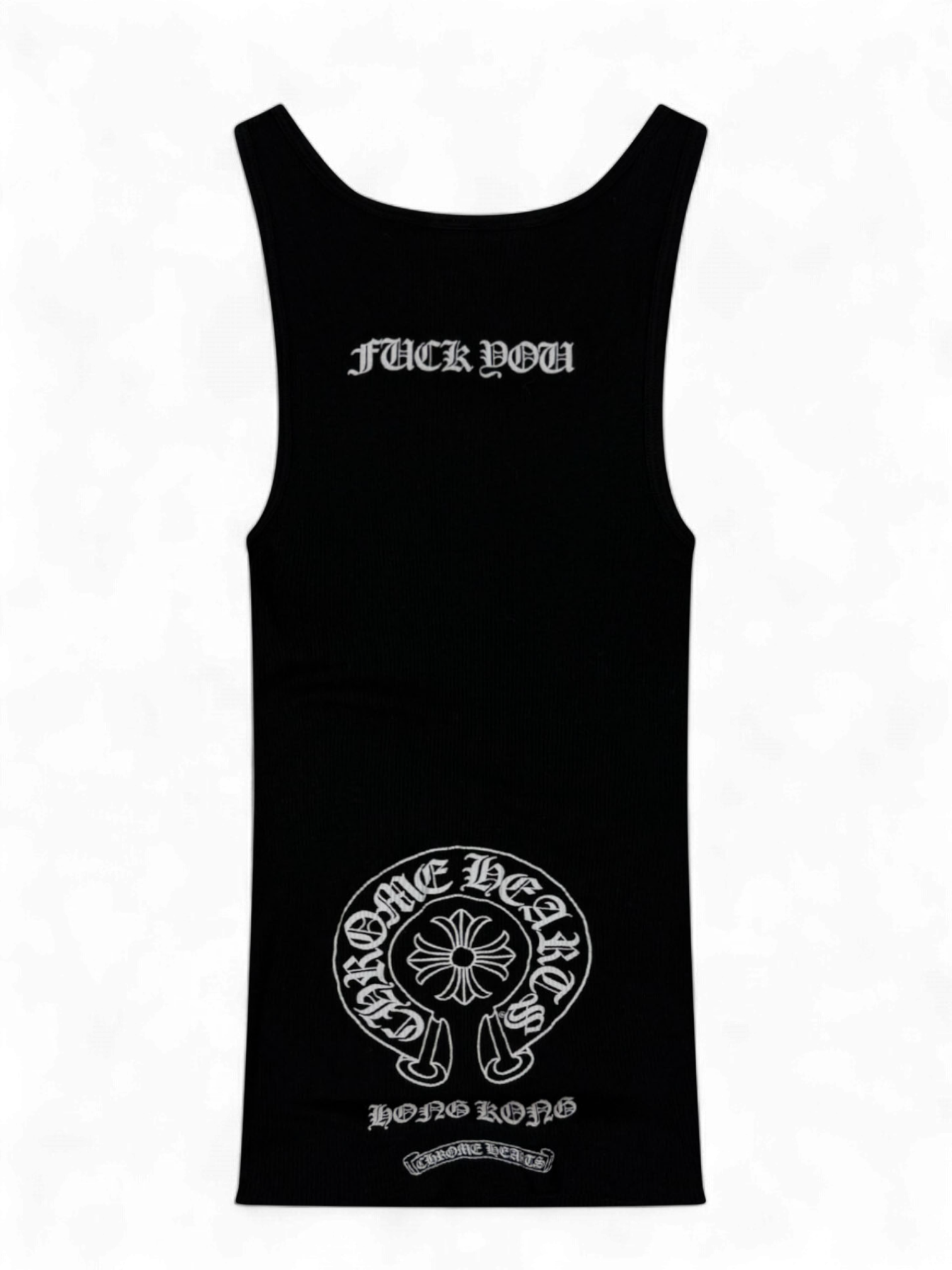 Chrome Hearts Black Hong Kong Exclusive Tank Top