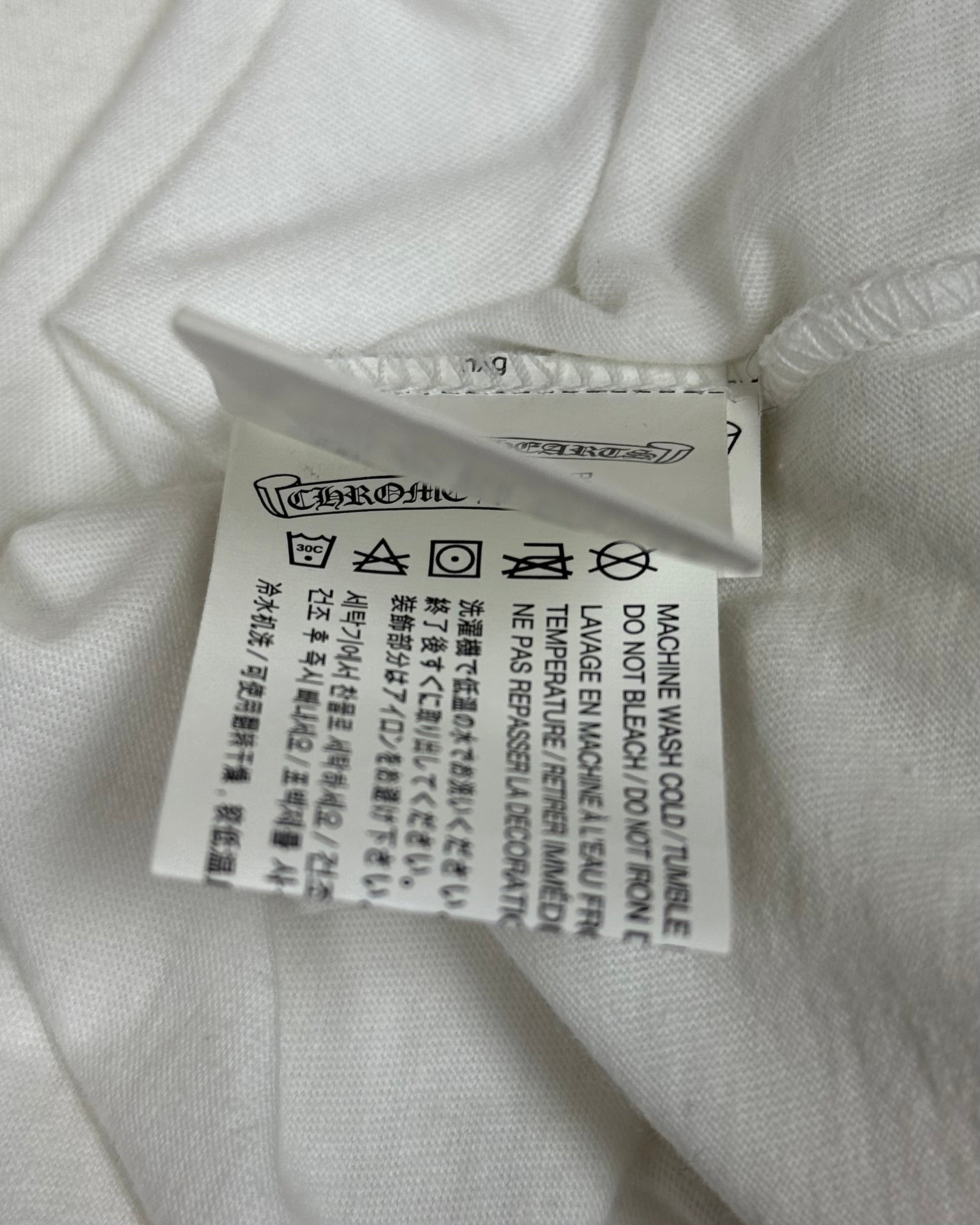 Chrome Hearts White Las Vegas Exclusive Logo Tee