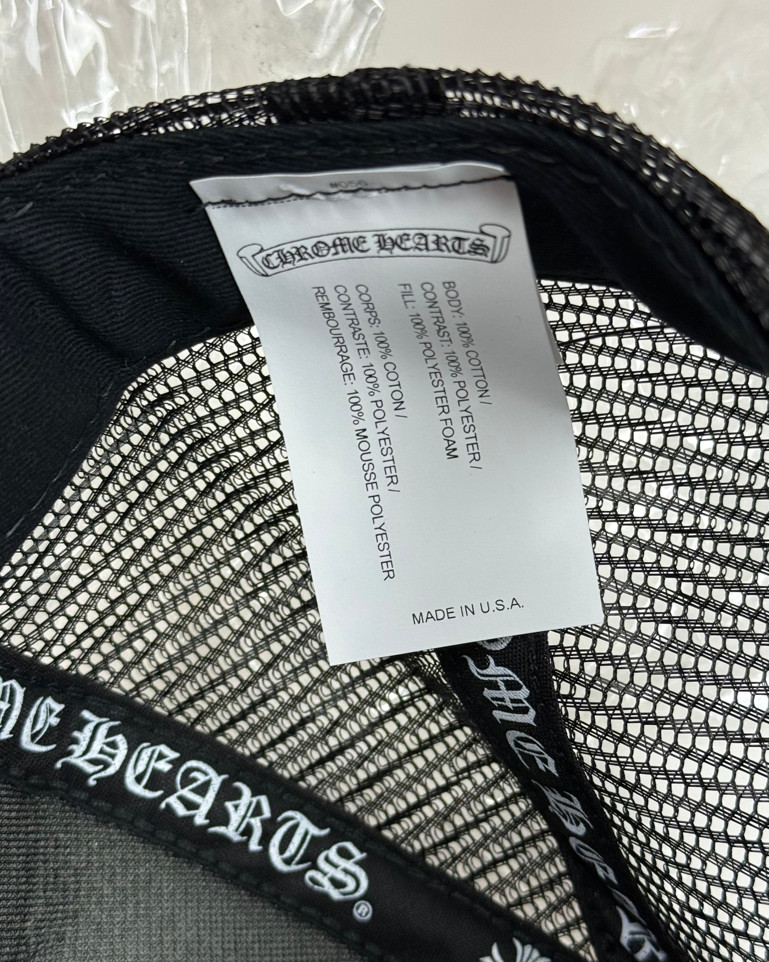 Chrome Hearts CH Las Vegas Exclusive Trucker Cap