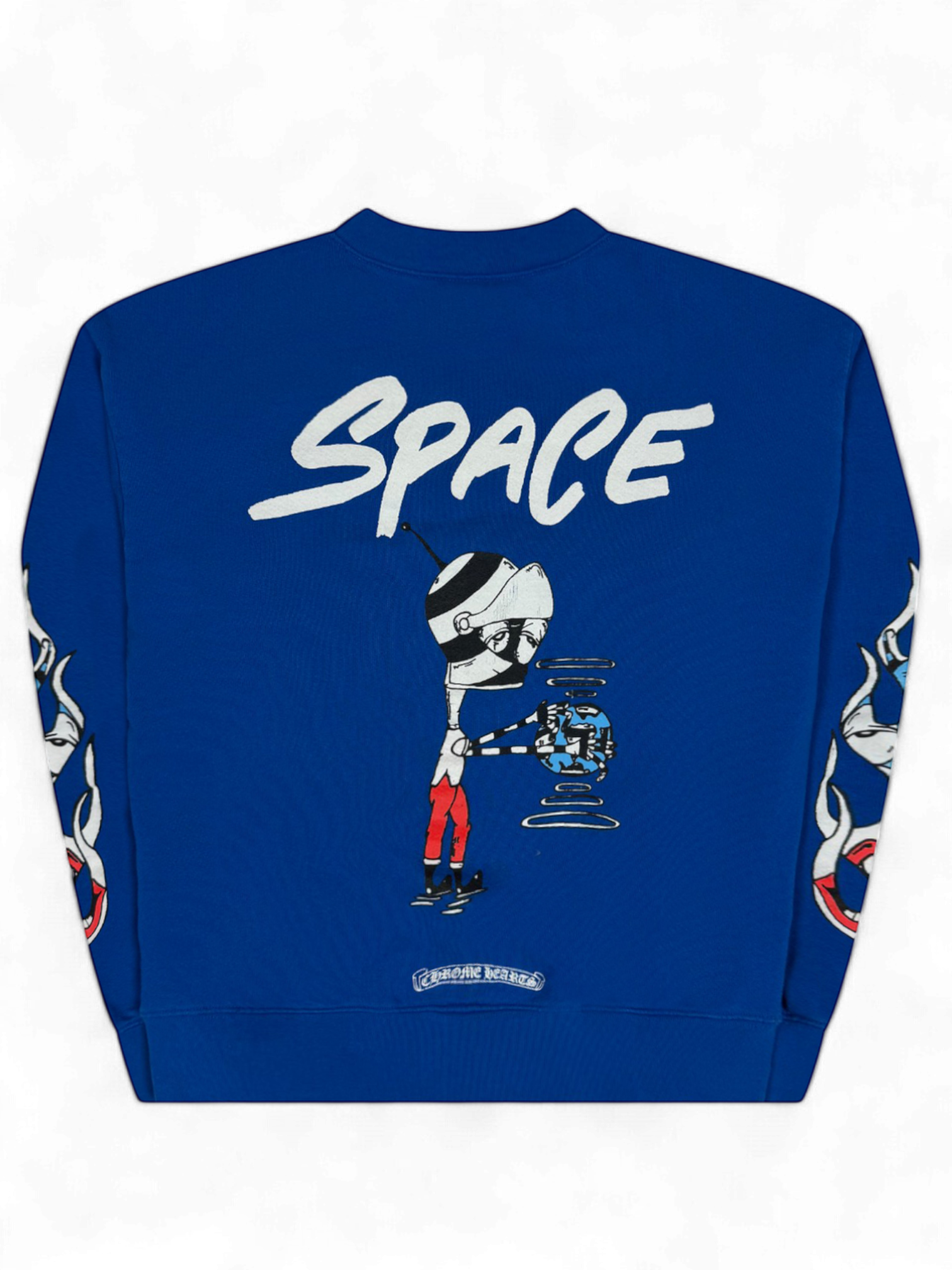 Chrome Hearts Matty Boy Blue Space Crewneck