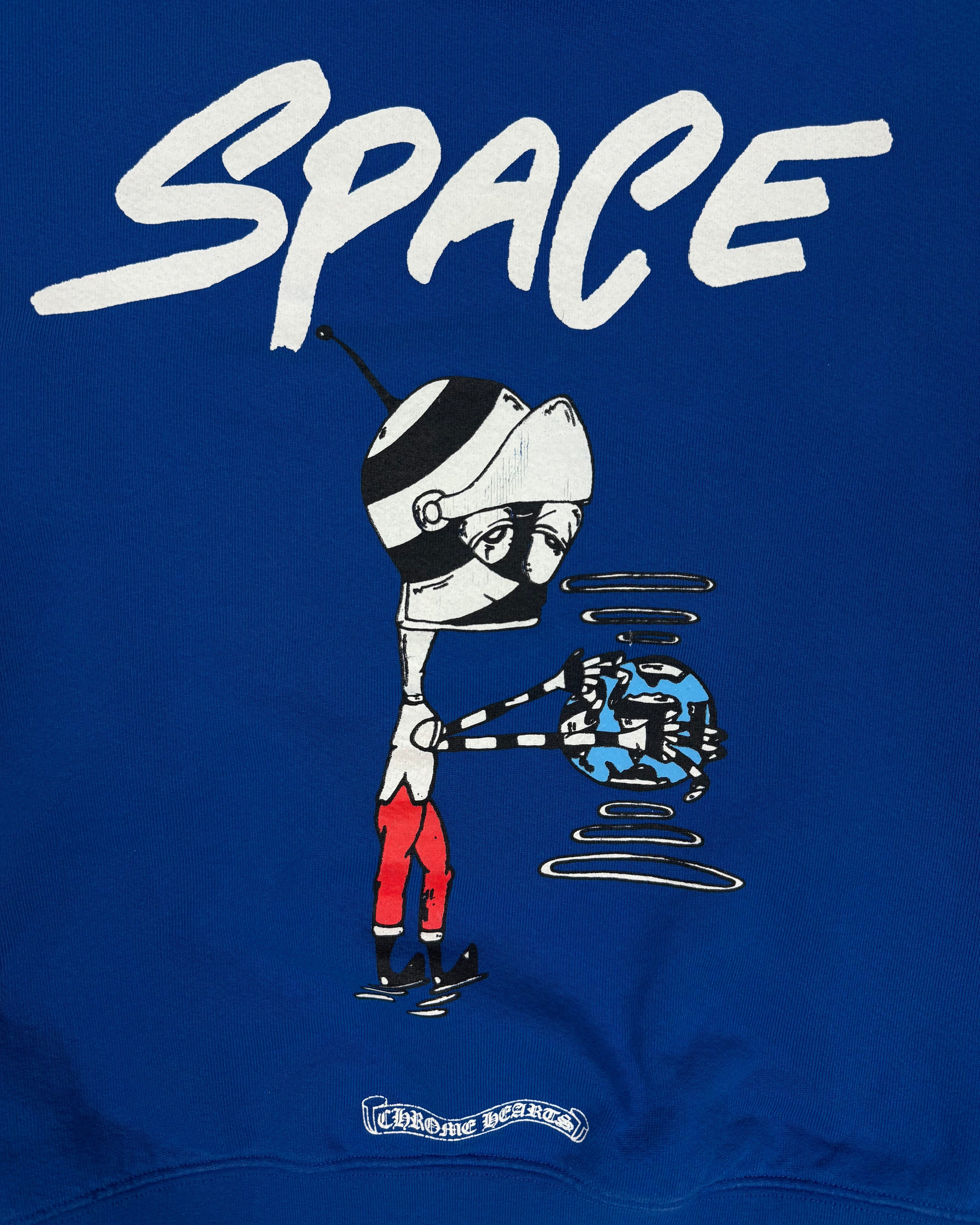 Chrome Hearts Matty Boy Blue Space Crewneck
