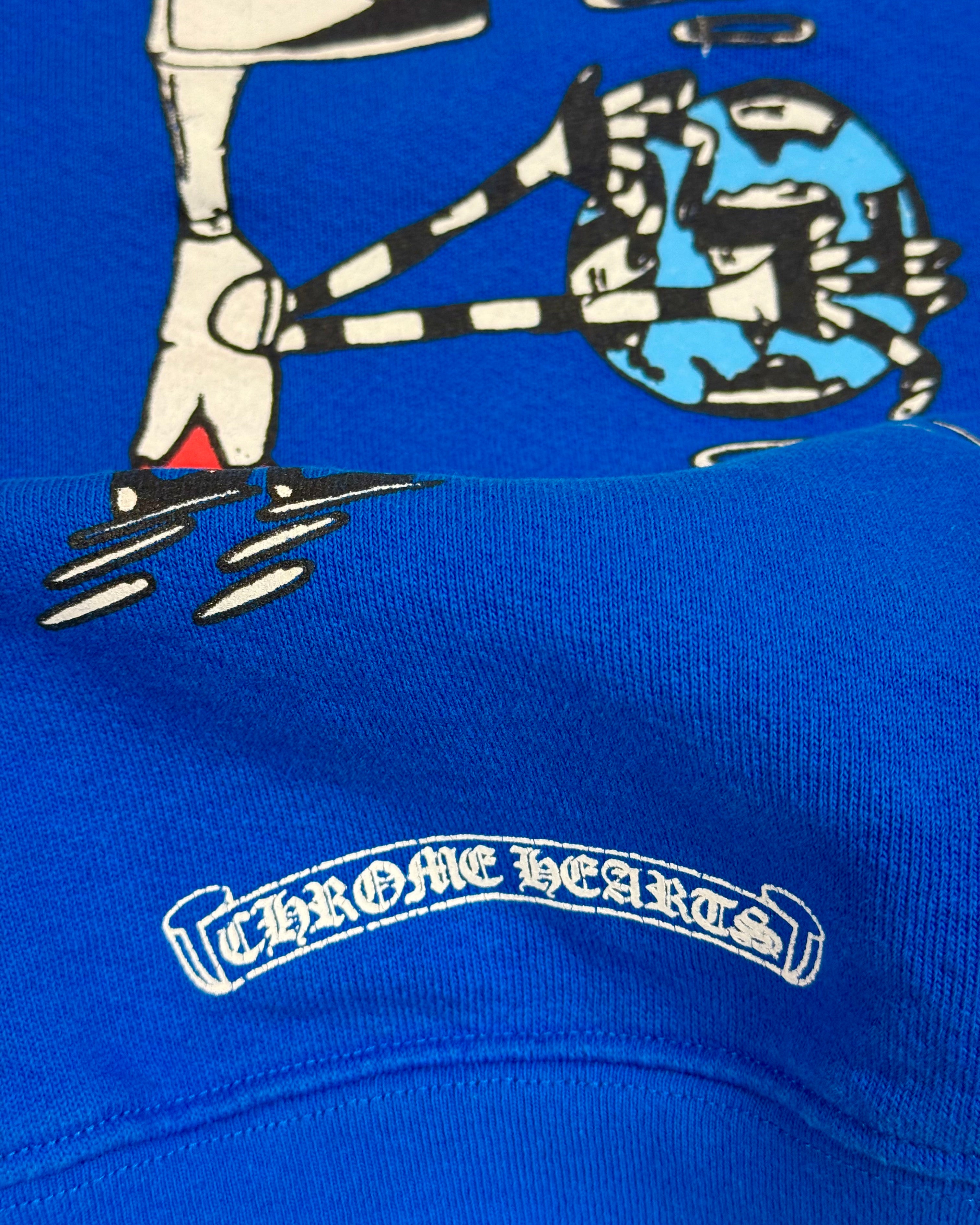 Chrome Hearts Matty Boy Blue Space Crewneck