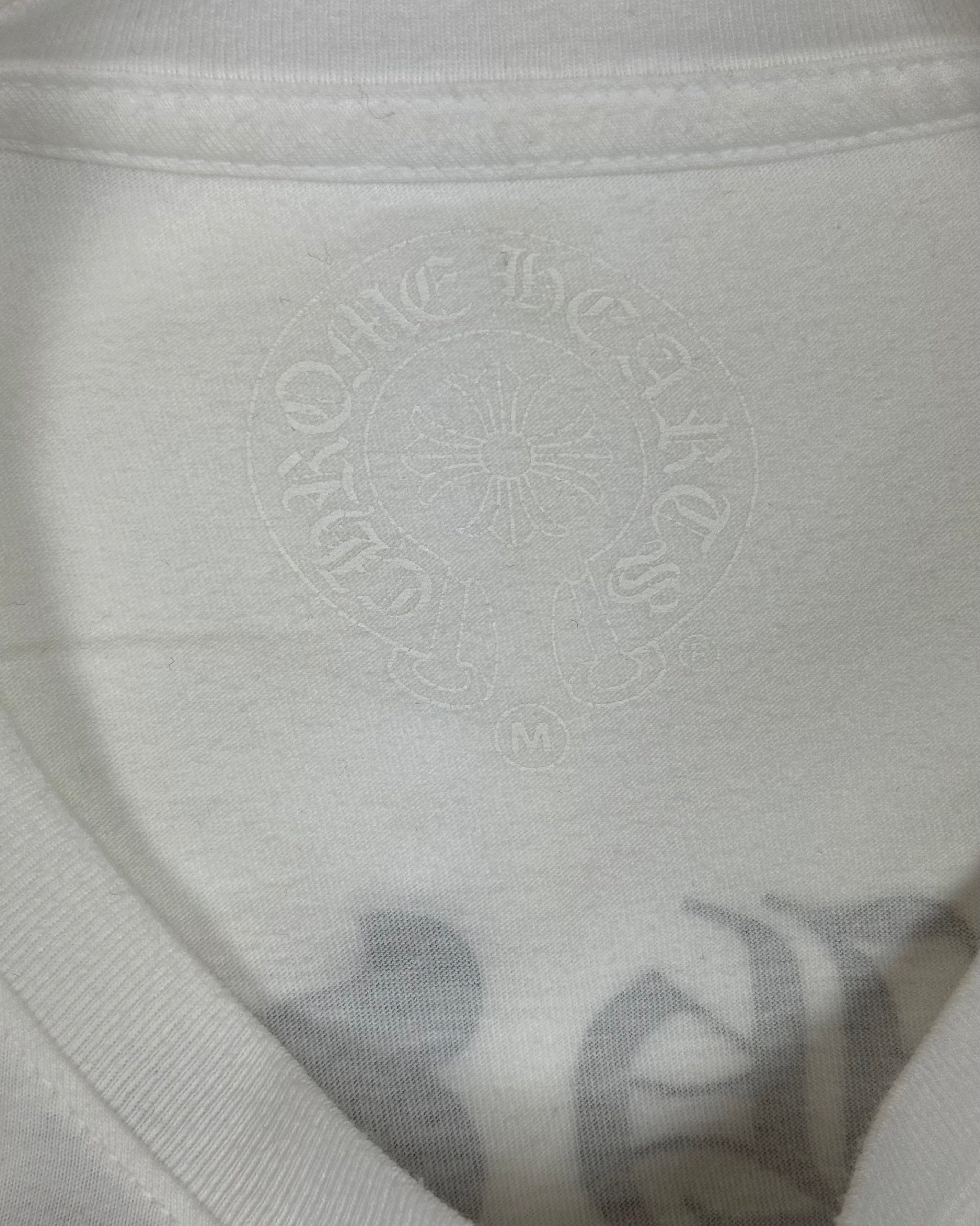 Chrome Hearts White Dagger Longsleeve