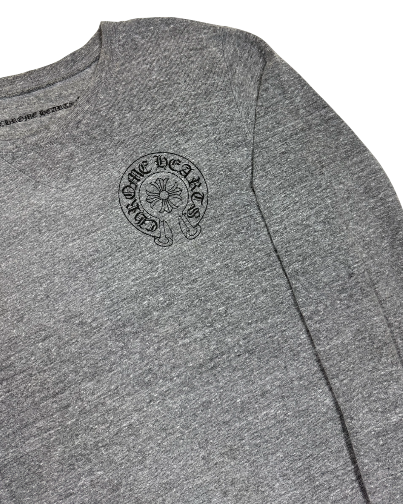 Chrome Hearts Matty Boy Teen Idles Heather Grey Crewneck