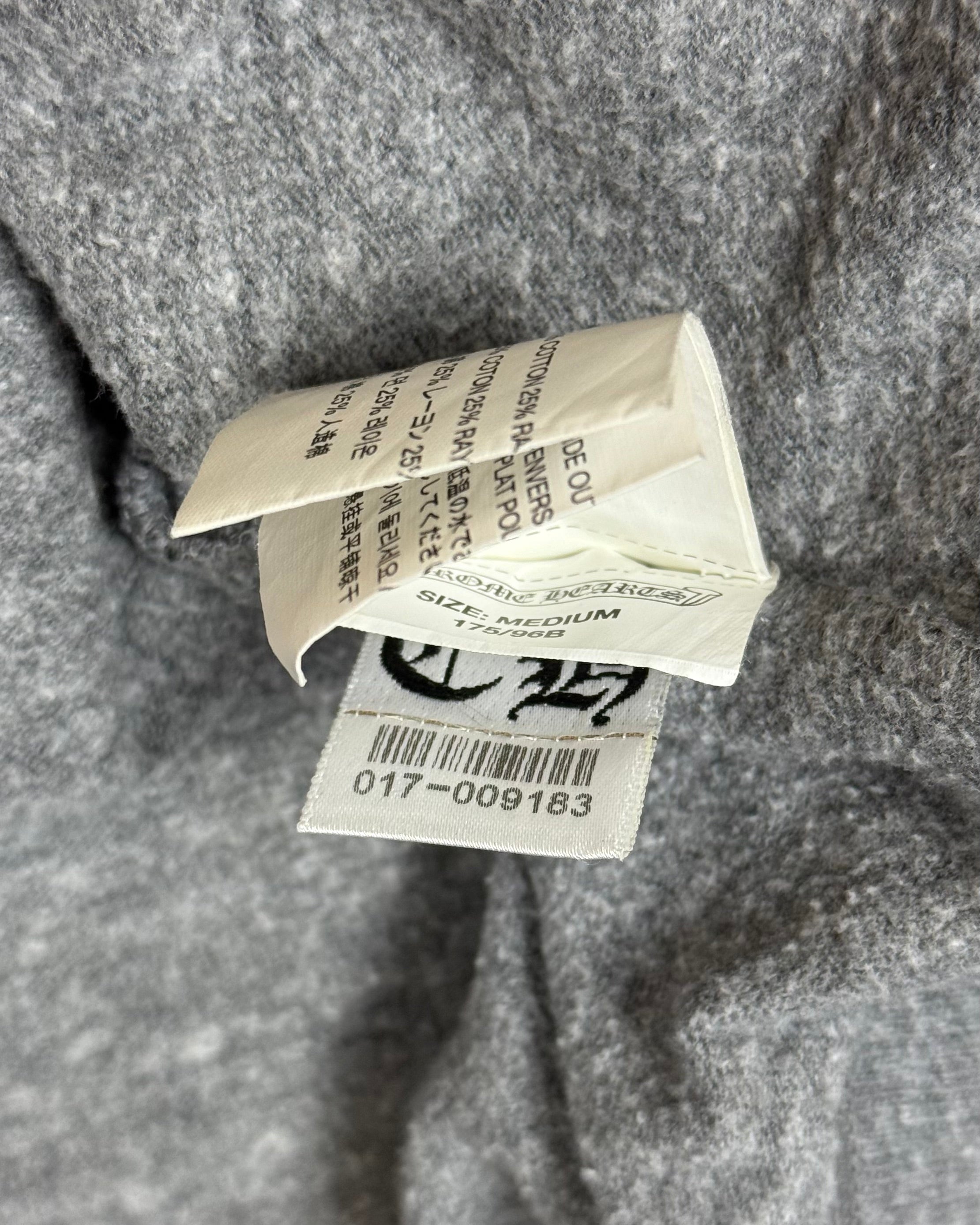 Chrome Hearts Matty Boy Teen Idles Heather Grey Crewneck