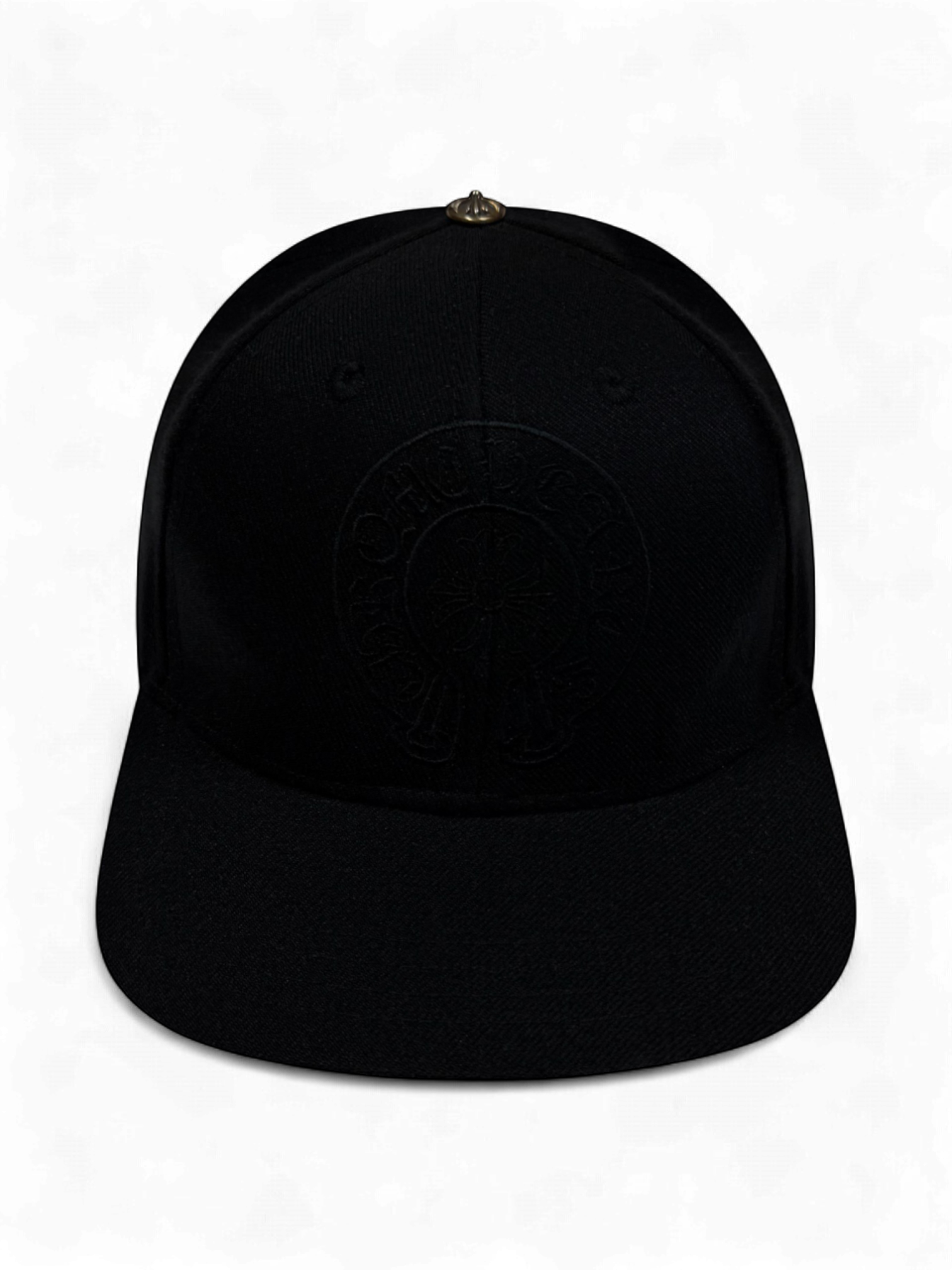 Chrome Hearts Black Tonal Horseshoe Cap