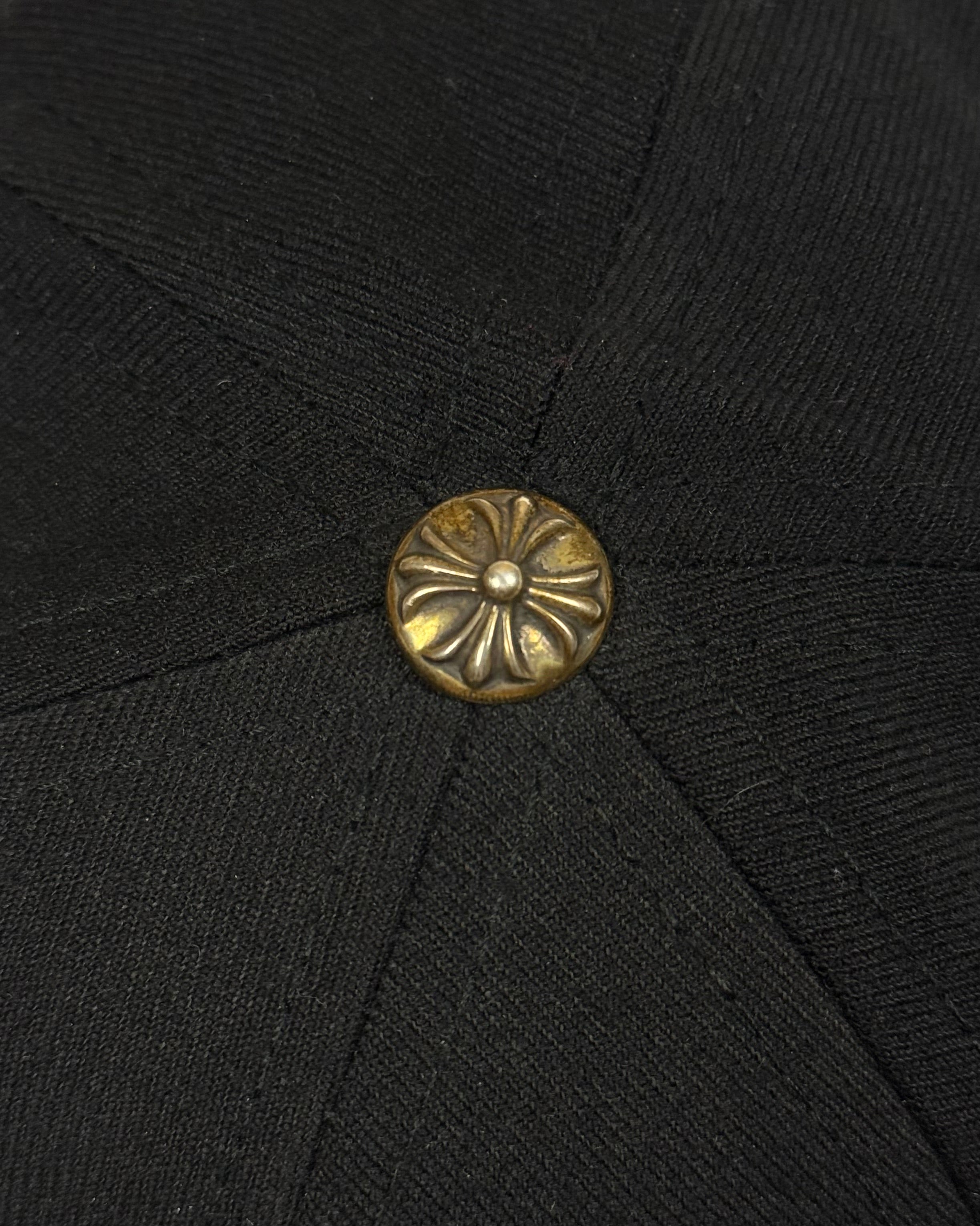 Chrome Hearts Black Tonal Horseshoe Cap