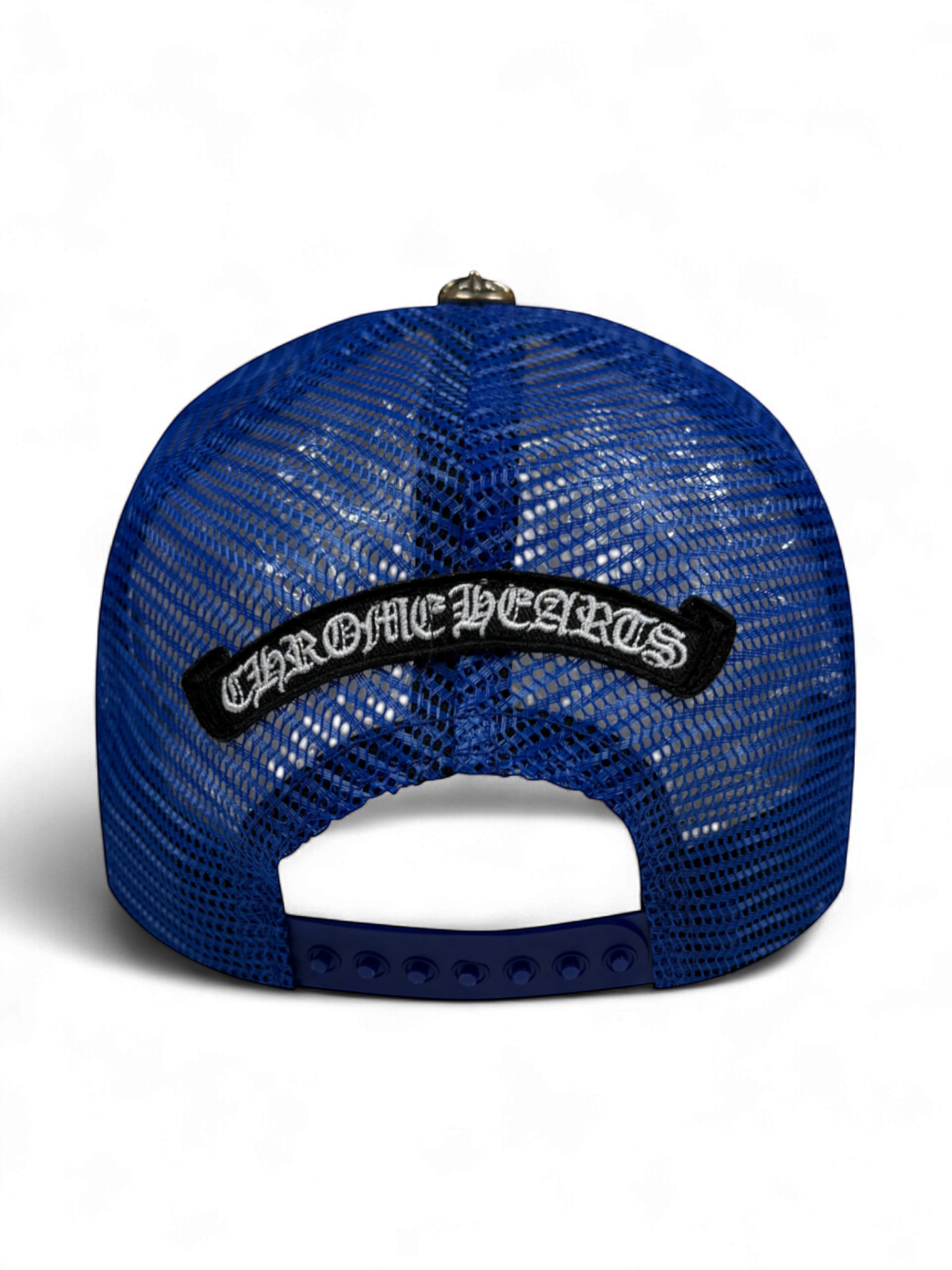 Chrome Hearts Blue Red Eye Chart Cap