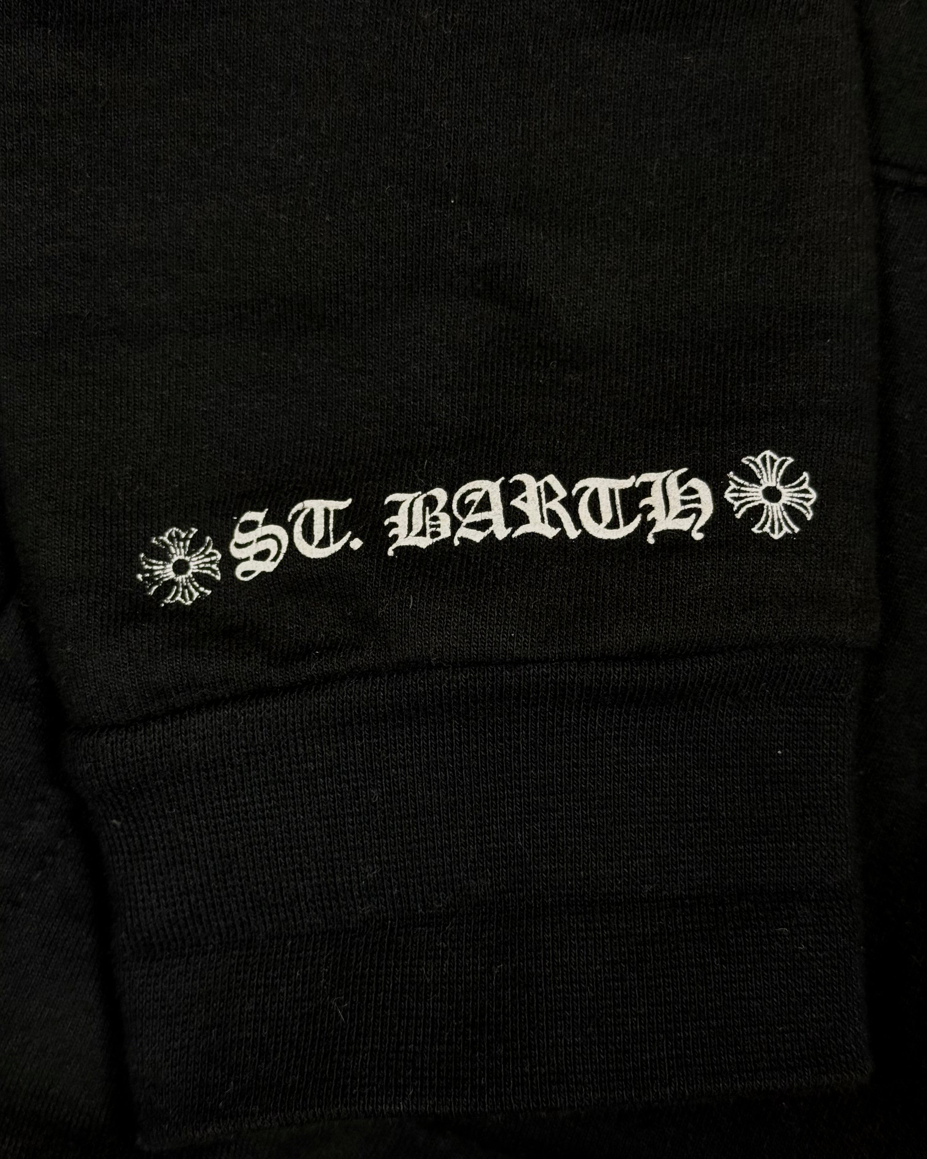 Chrome Hearts St. Barth Exclusive Black Zip Up Hoodie