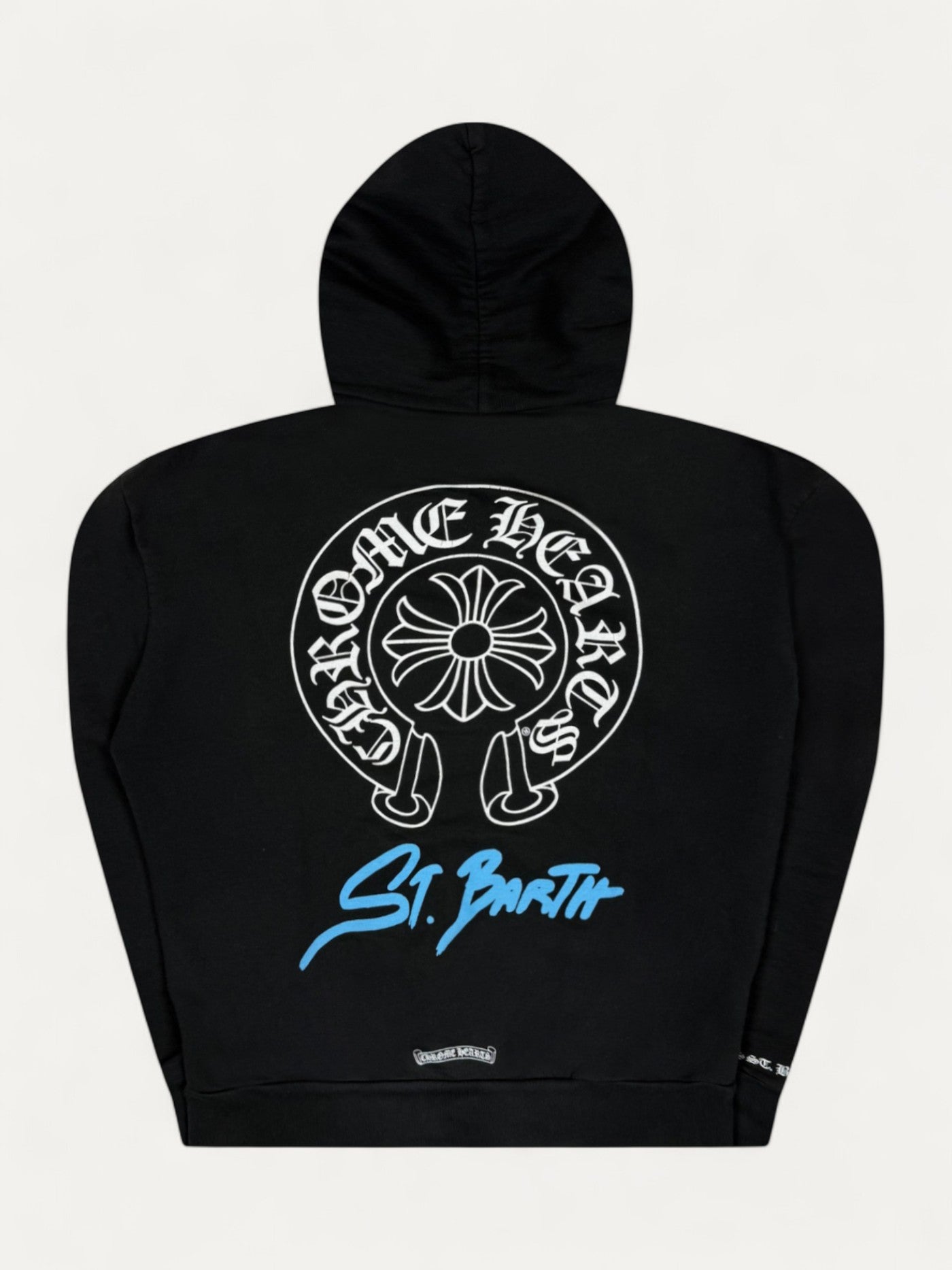 Chrome Hearts St. Barth Exclusive Black Zip Up Hoodie