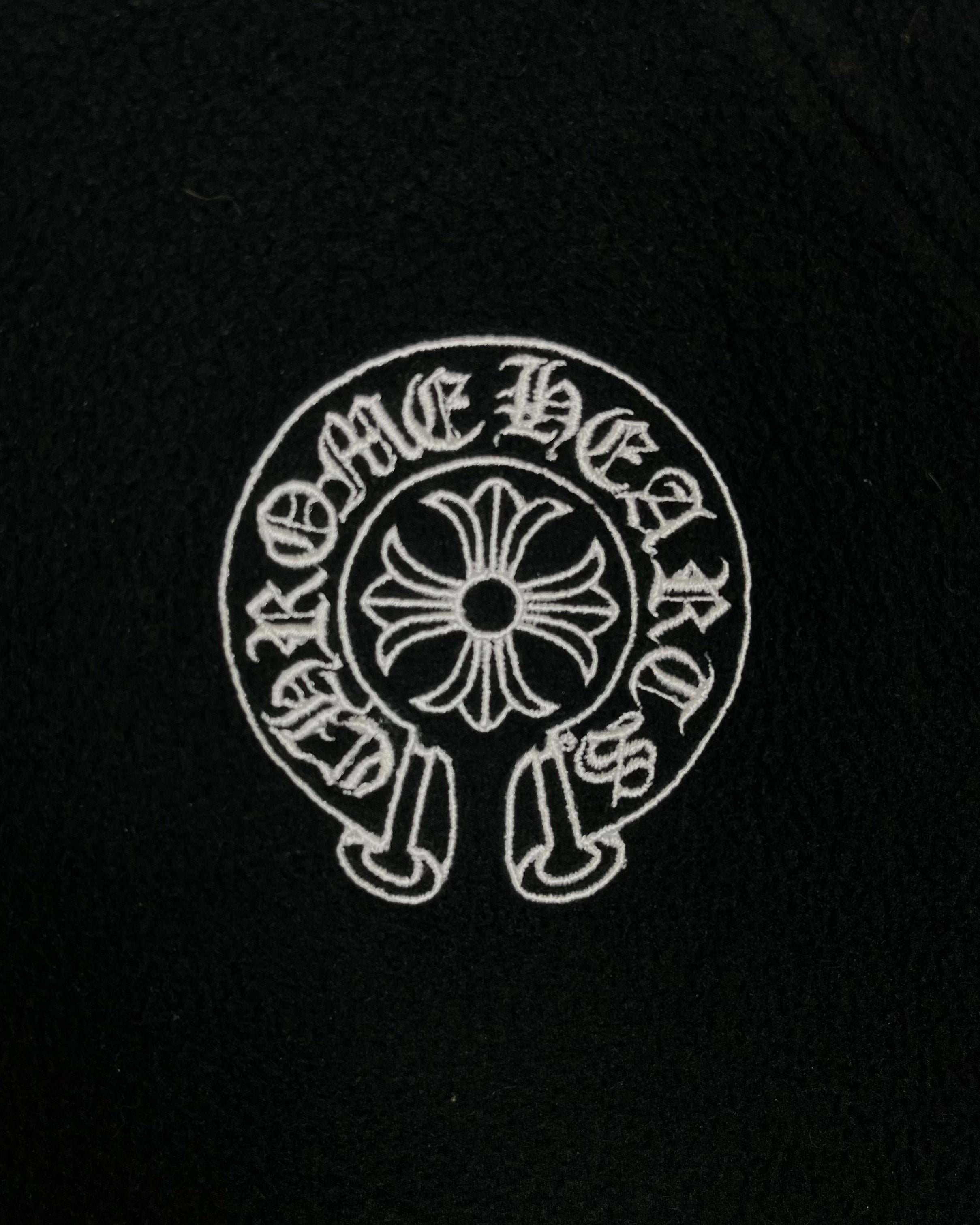 Chrome Hearts Black Fleece Hoodie