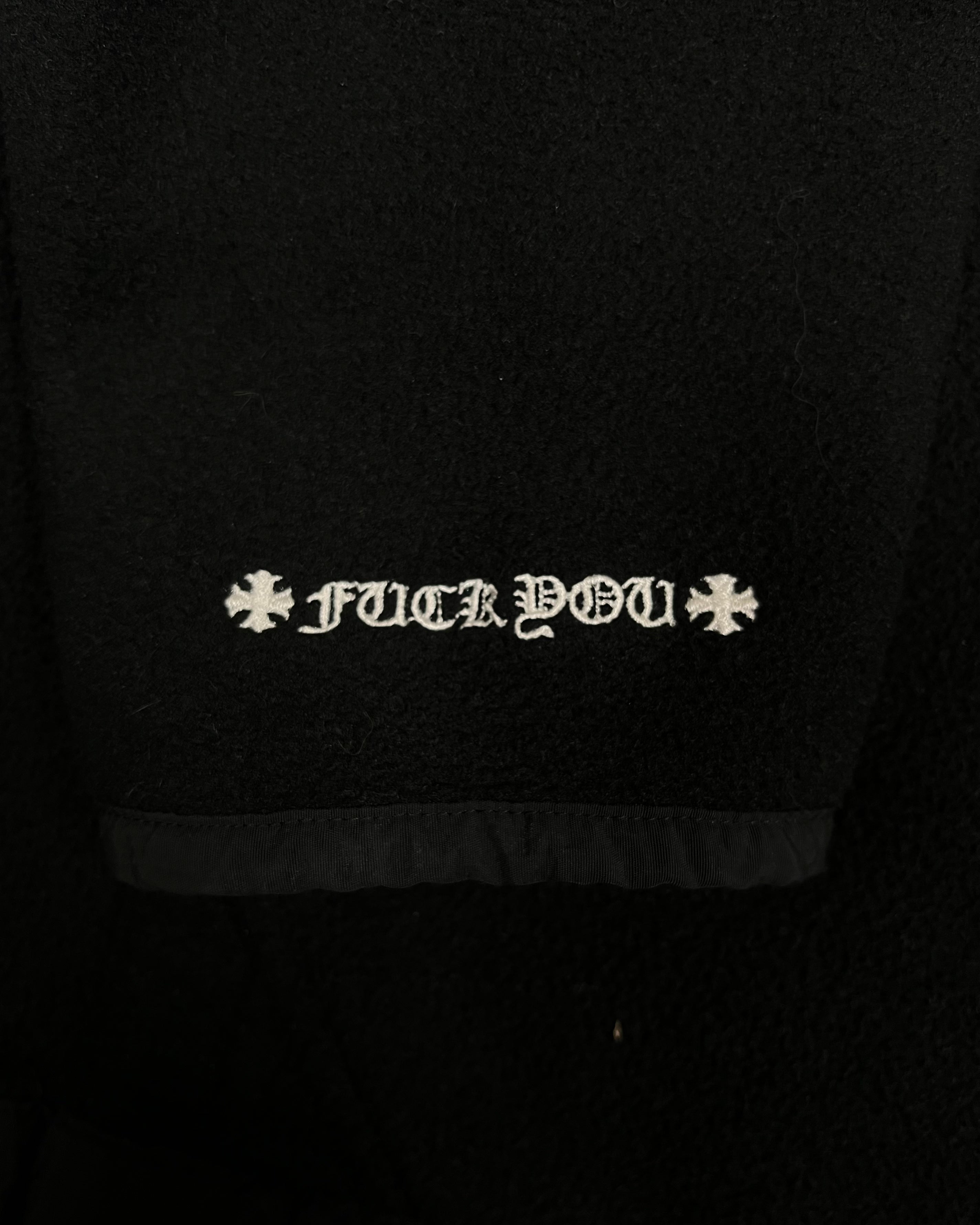 Chrome Hearts Black Fleece Hoodie