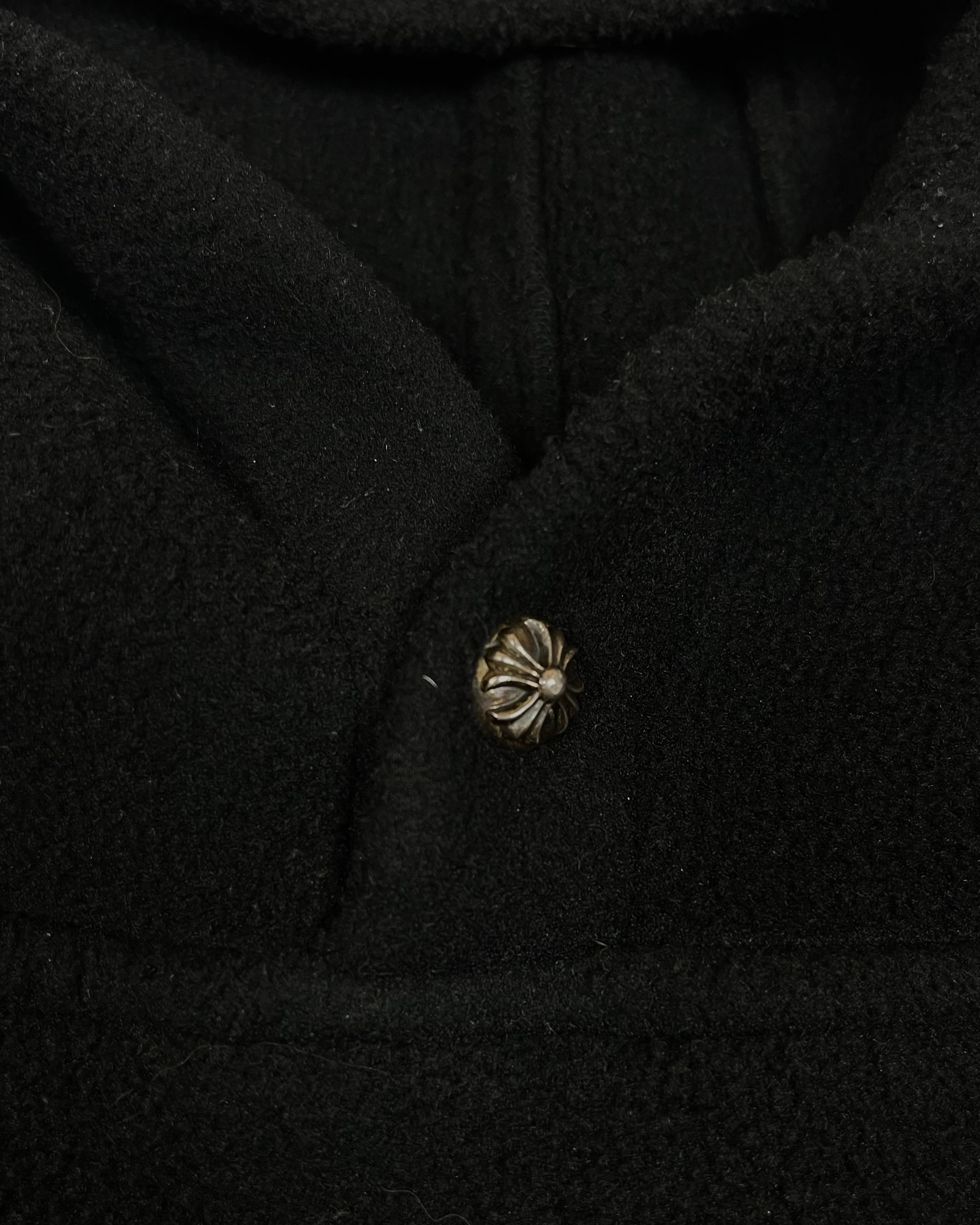 Chrome Hearts Black Fleece Hoodie