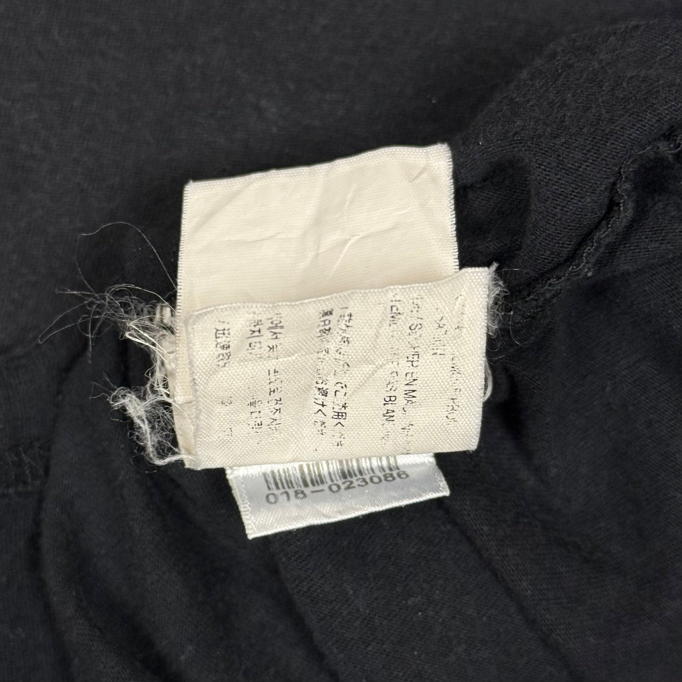 Chrome Hearts Black Horseshoe Gradient Script Logo Tee