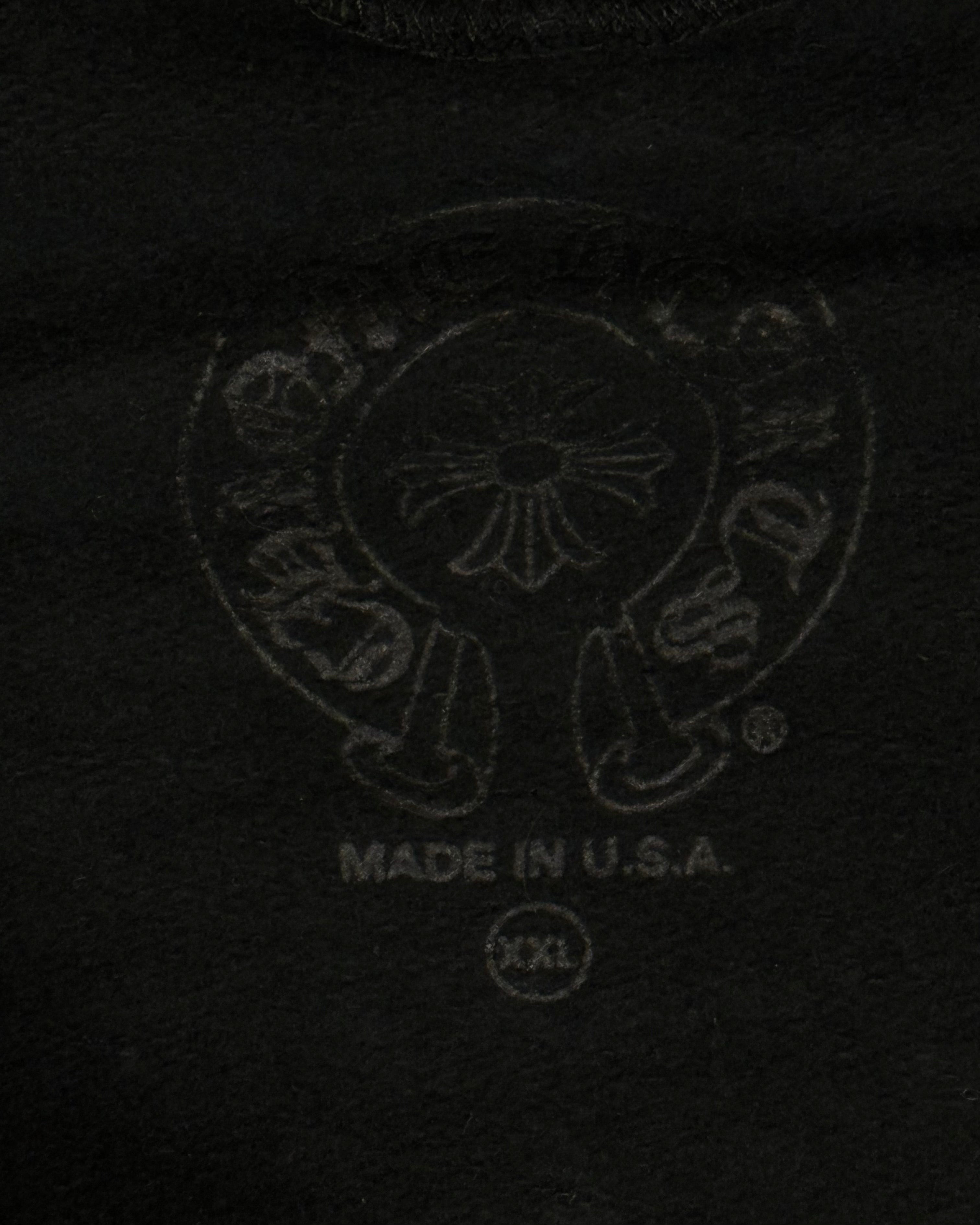 Chrome Hearts x FOTI Black Multi Color Thermal Zip Up Hoodie