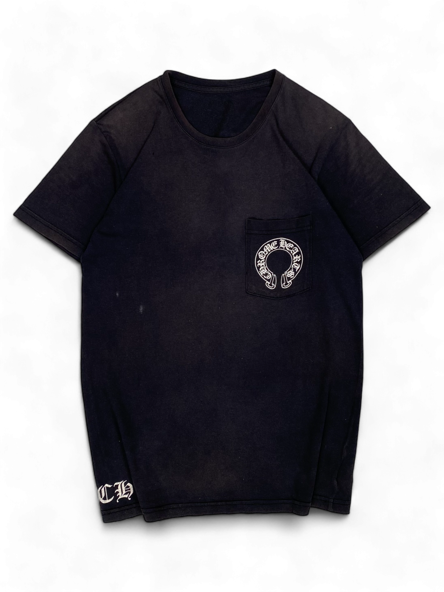 Chrome Hearts Black Malibu Cross Logo Tee