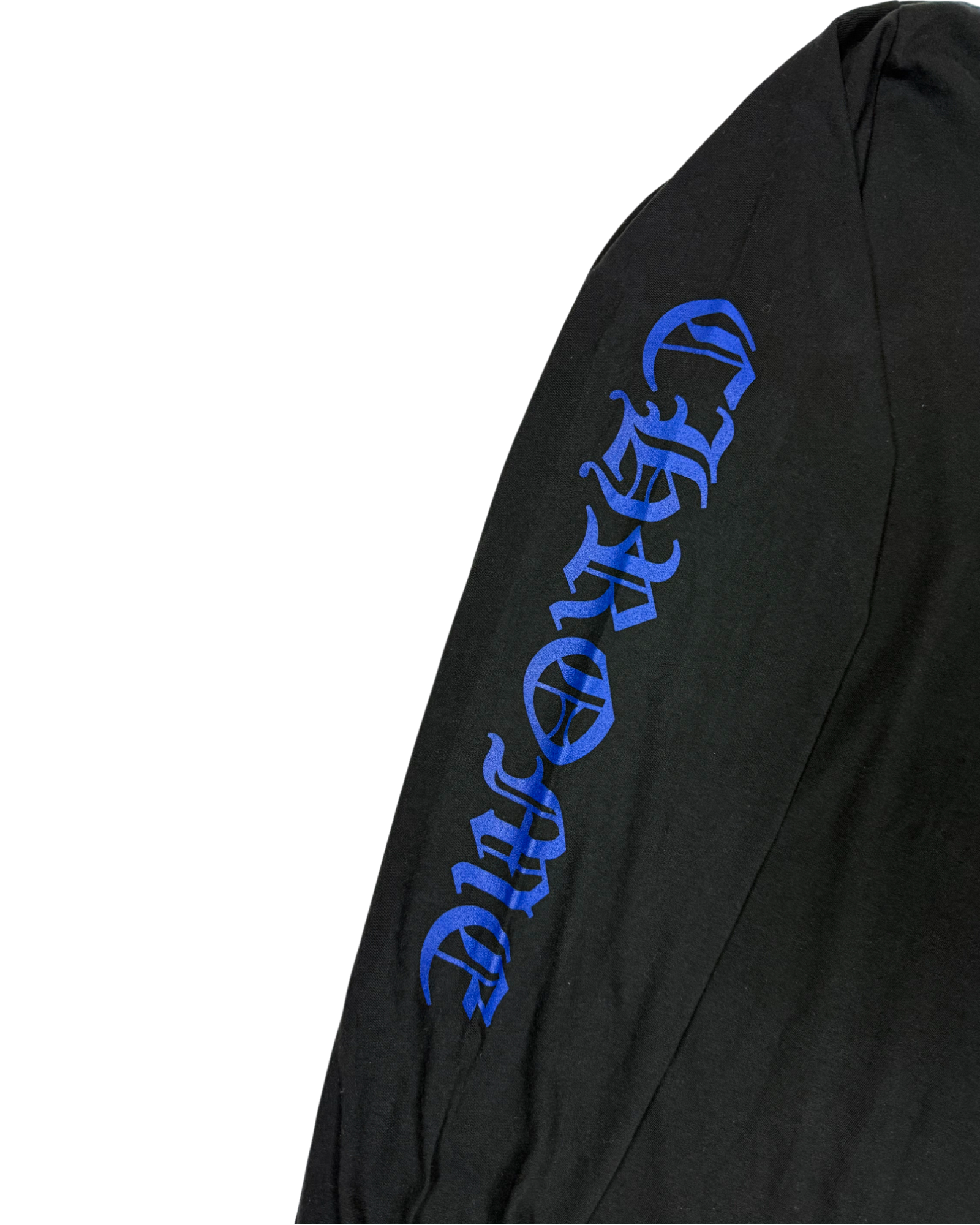 Chrome Hearts 1988 Black Blue Neck Logo Long Sleeve