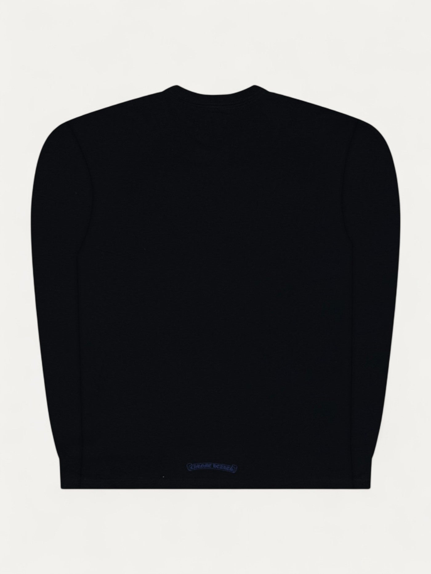Chrome Hearts 1988 Black Blue Neck Logo Long Sleeve