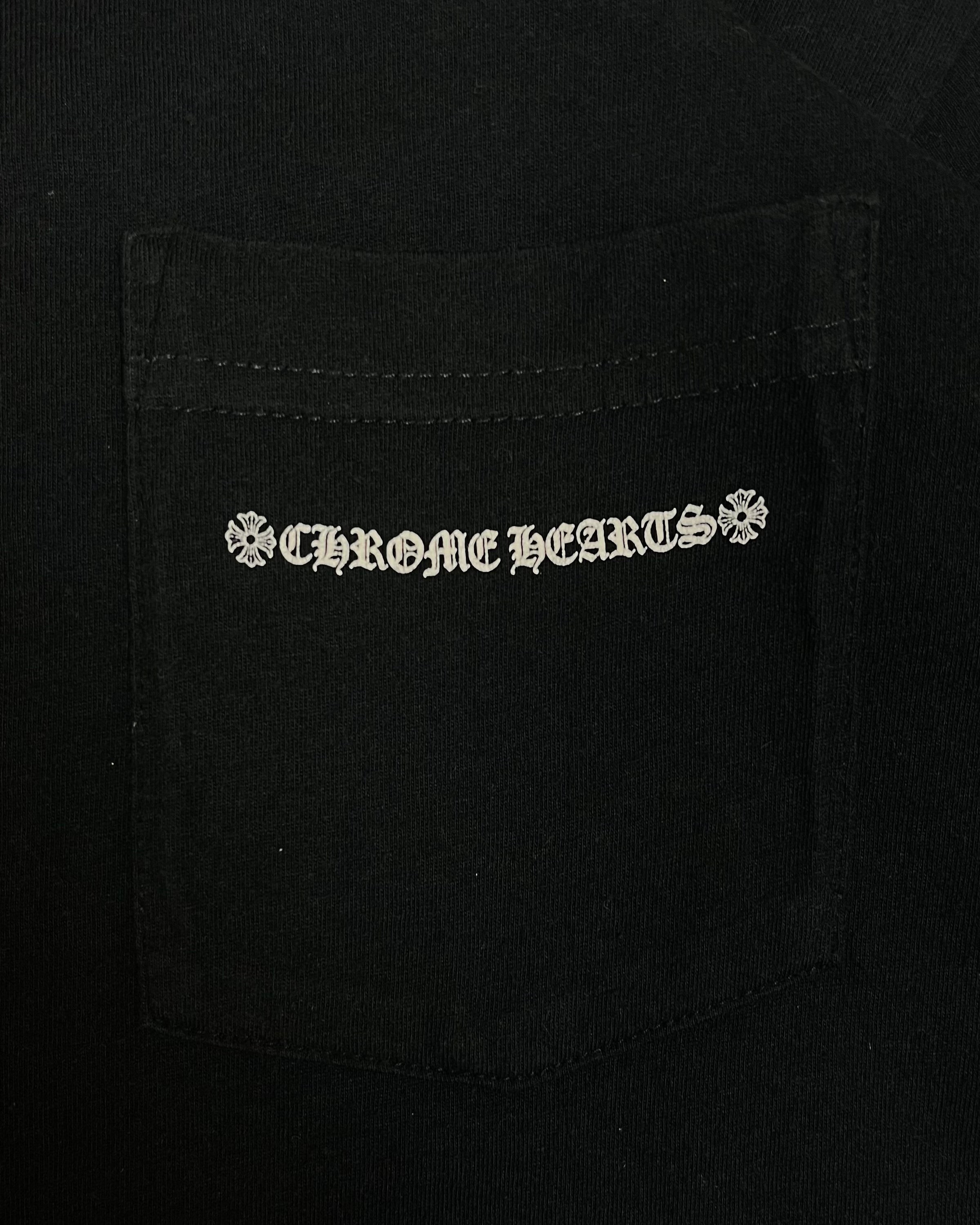 Chrome Hearts Black Fuck You Logo Tee