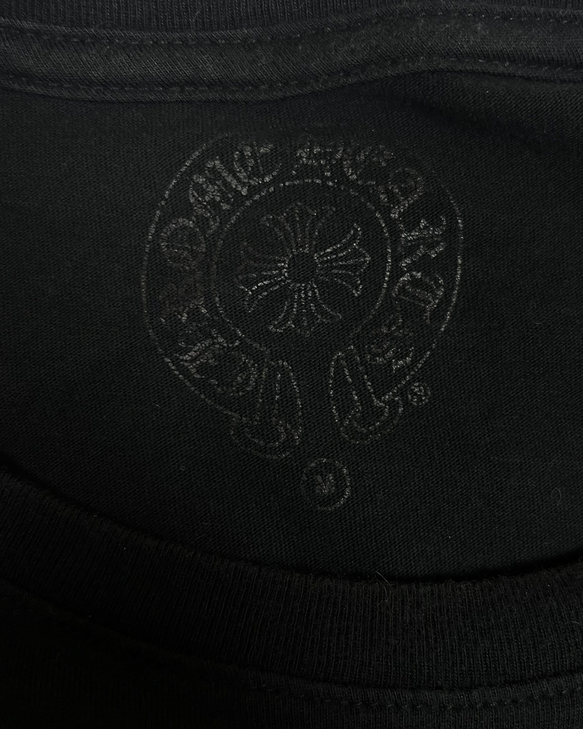 Chrome Hearts Black Fuck You Logo Tee