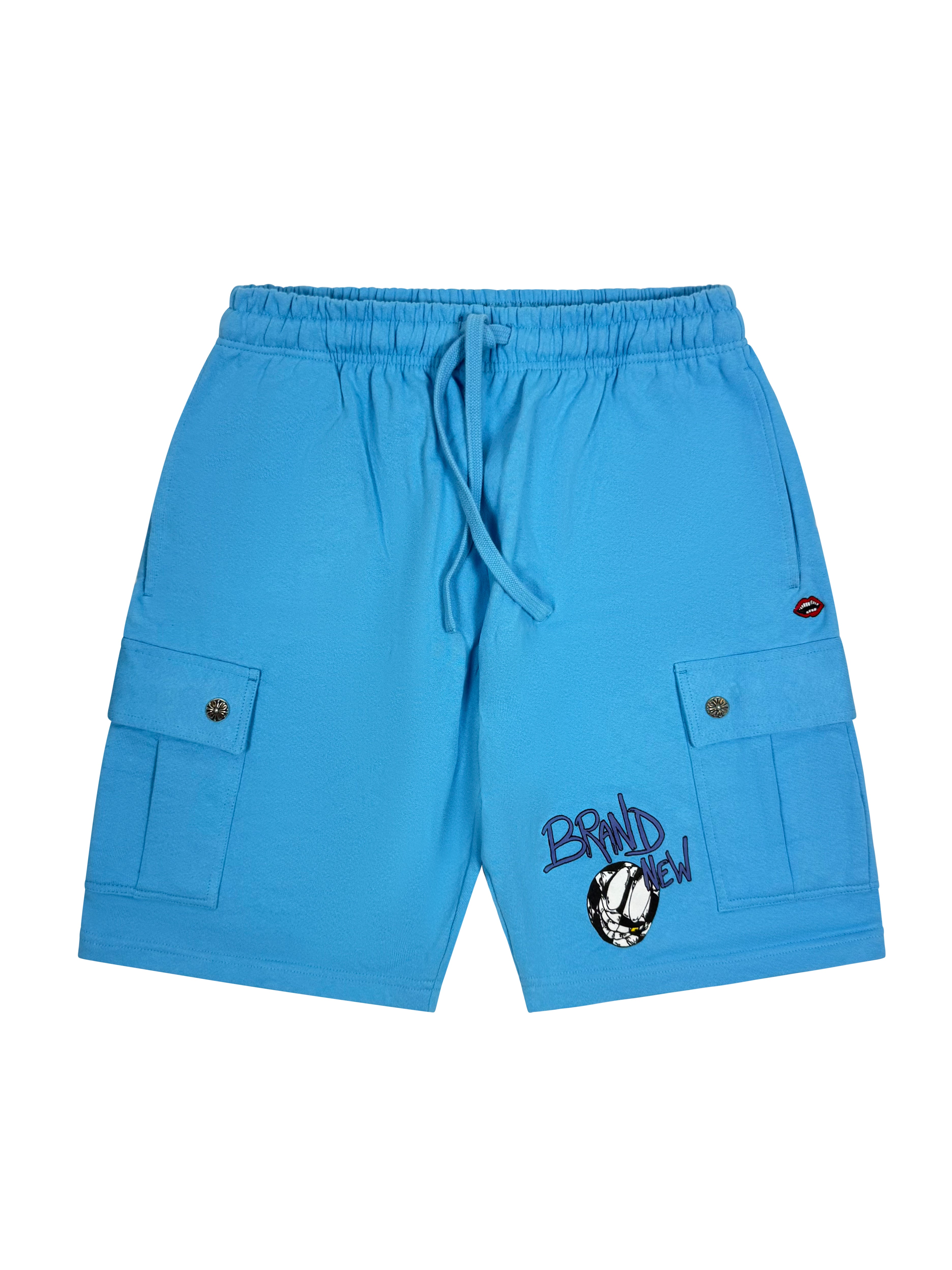Chrome Hearts Matty Boy 'Brain New' Blue Shorts