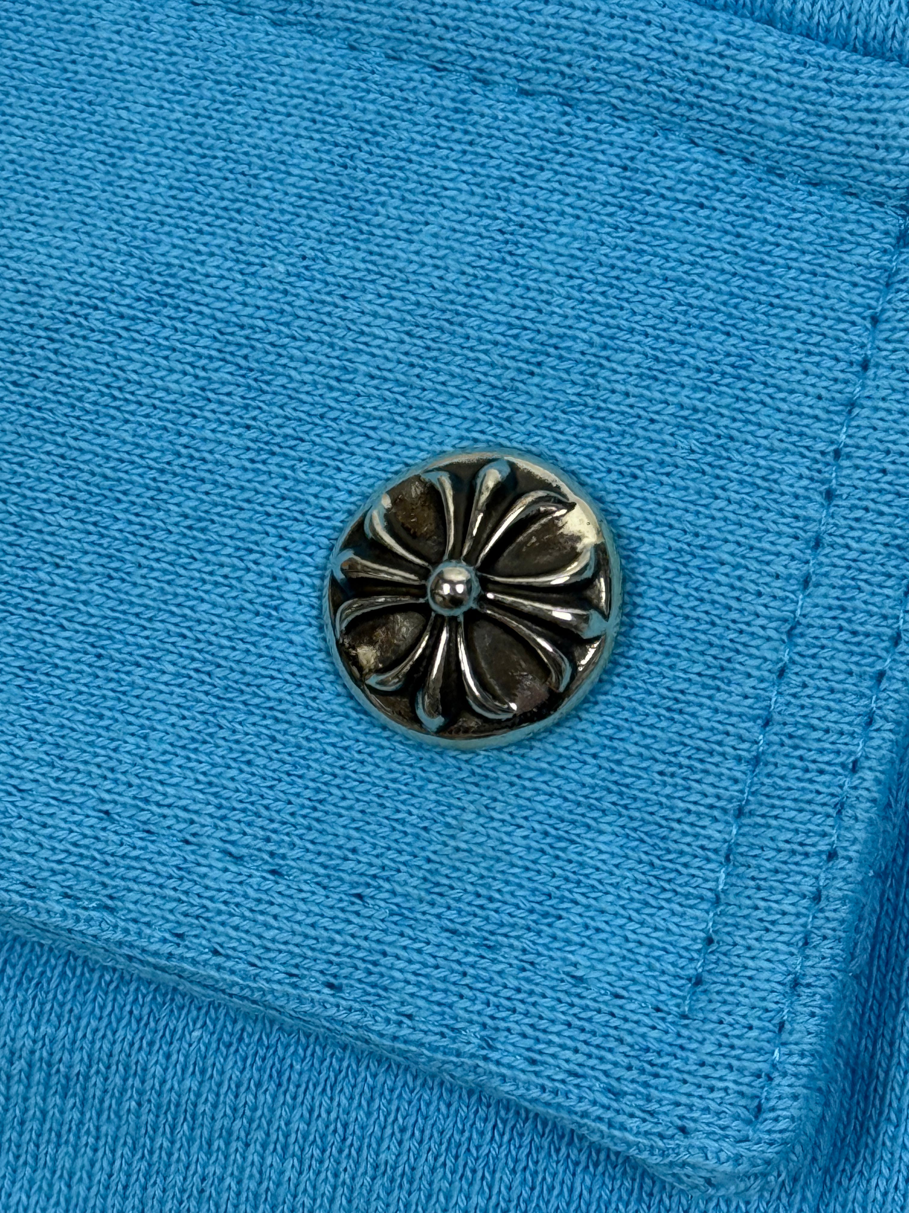 Chrome Hearts Matty Boy 'Brain New' Blue Shorts