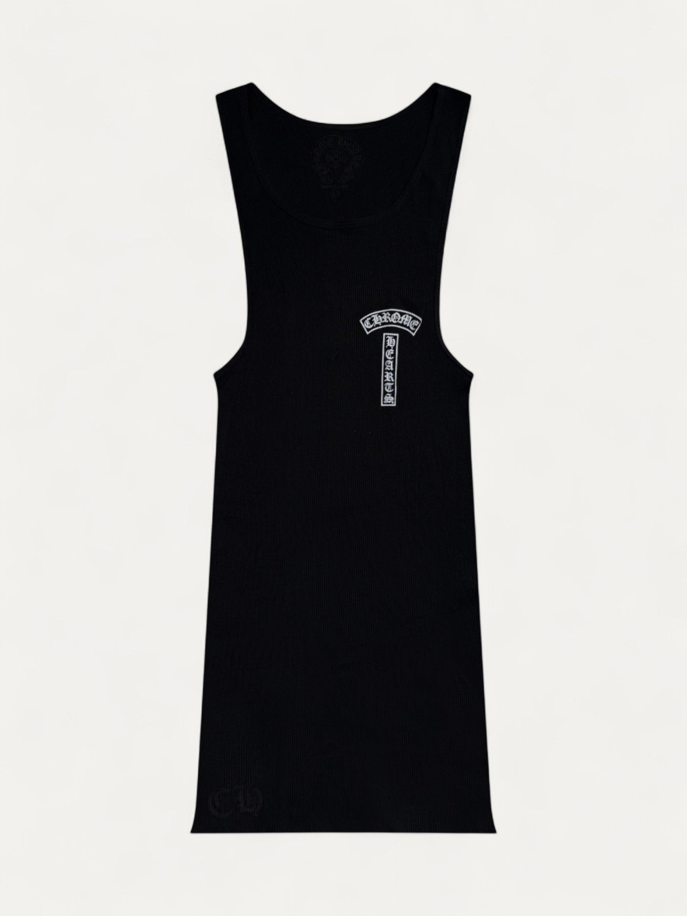 Chrome Hearts Black Cross T-Bar Logo Tank Top