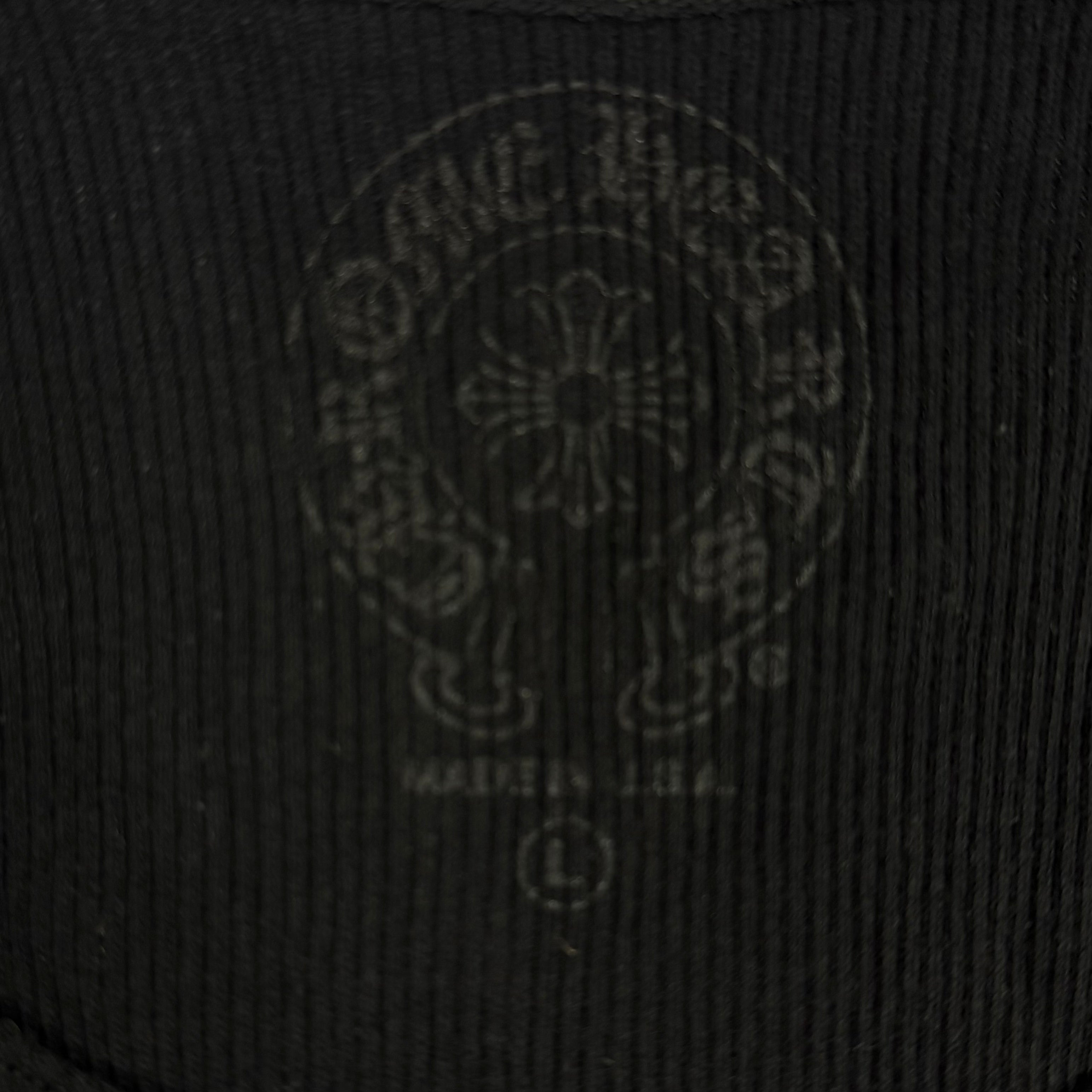 Chrome Hearts Black Cross T-Bar Logo Tank Top