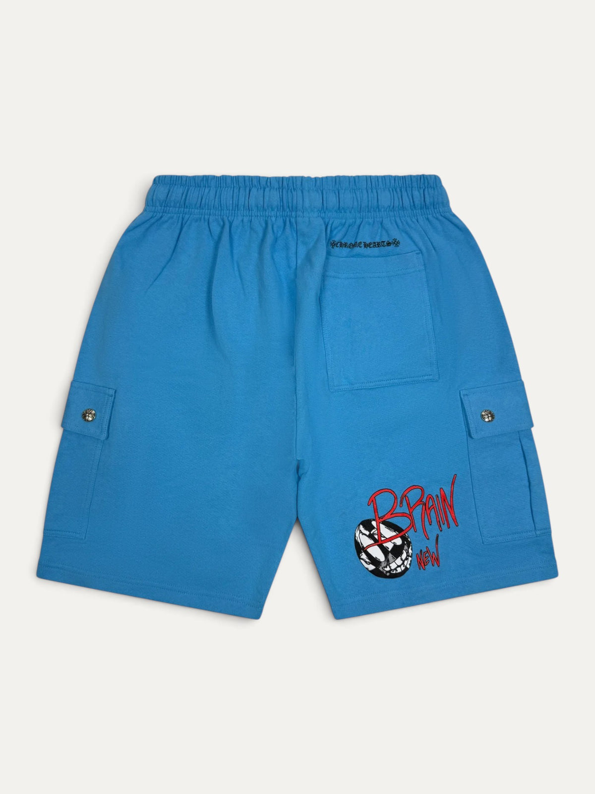 Chrome Hearts Matty Boy 'Brain New' Blue Shorts