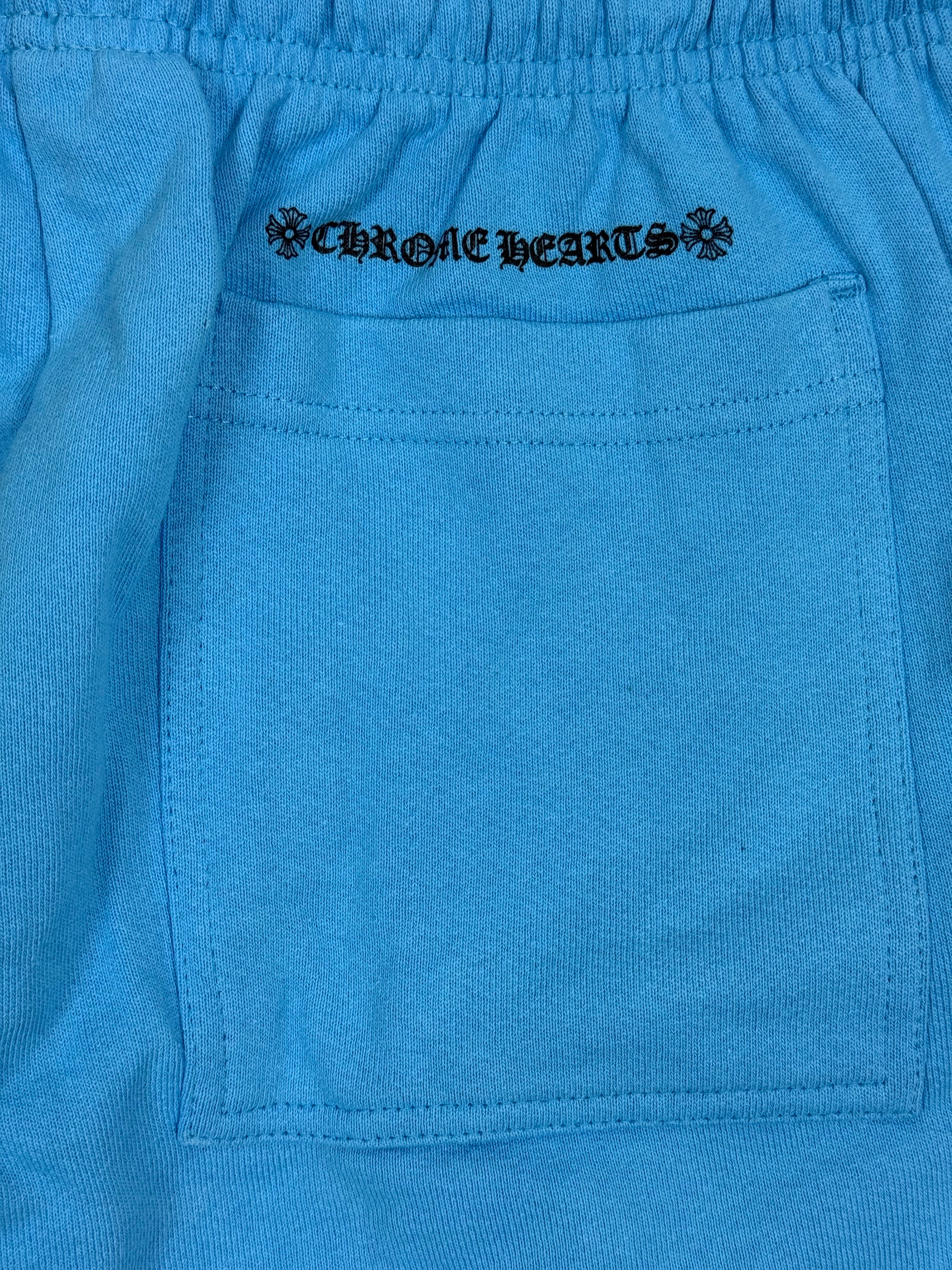 Chrome Hearts Matty Boy 'Brain New' Blue Shorts