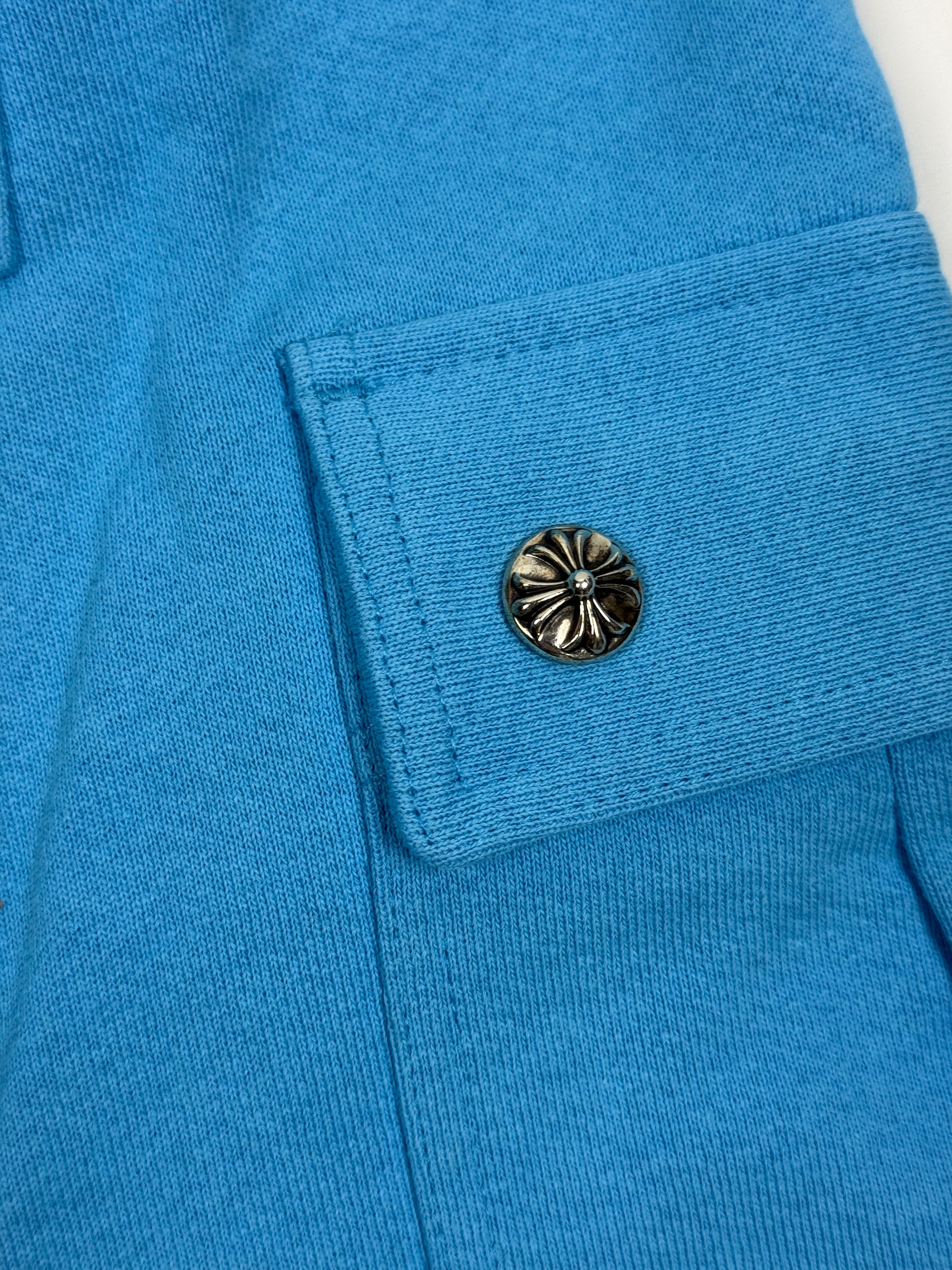 Chrome Hearts Matty Boy 'Brain New' Blue Shorts
