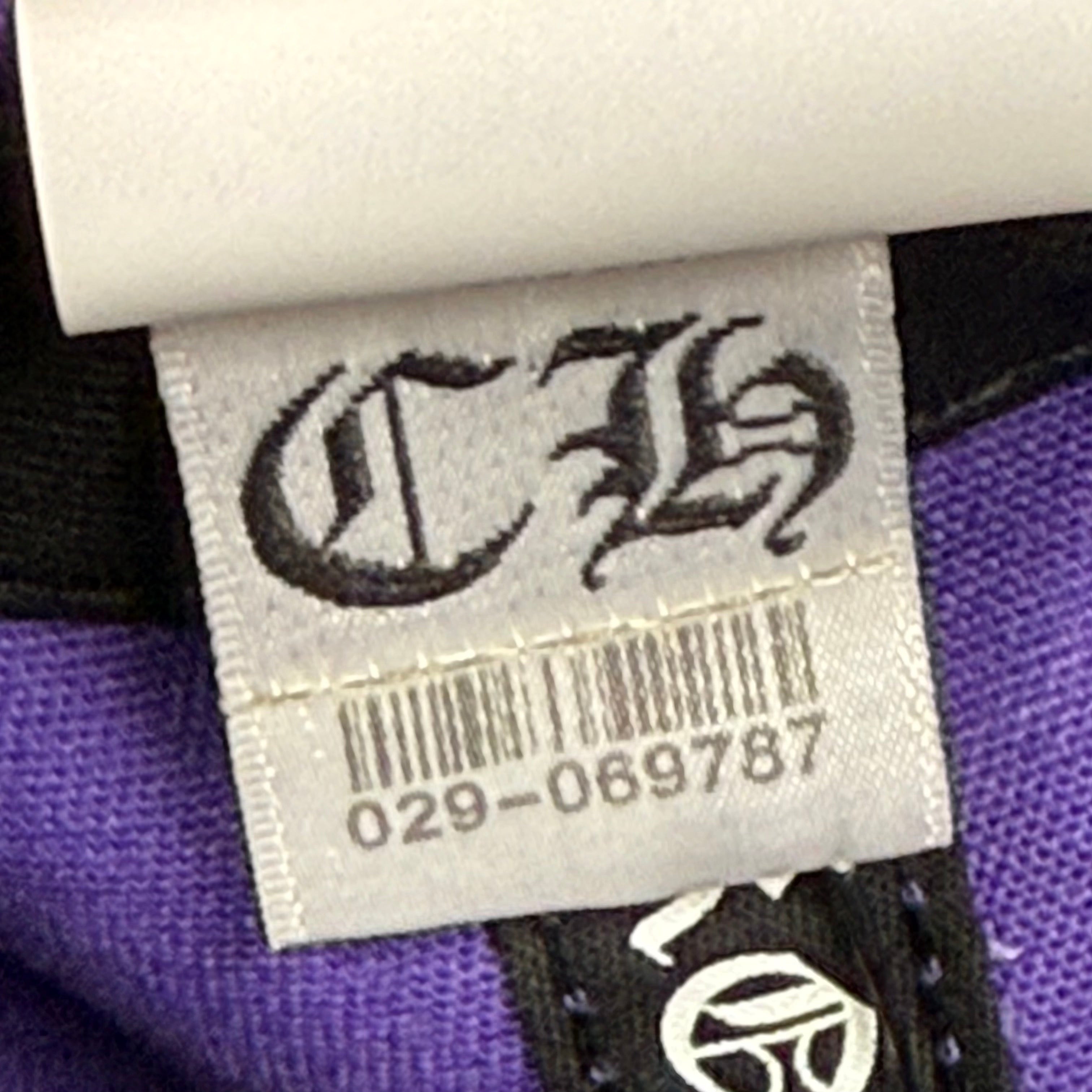 Chrome Hearts CH Purple Green Silver Button Cap