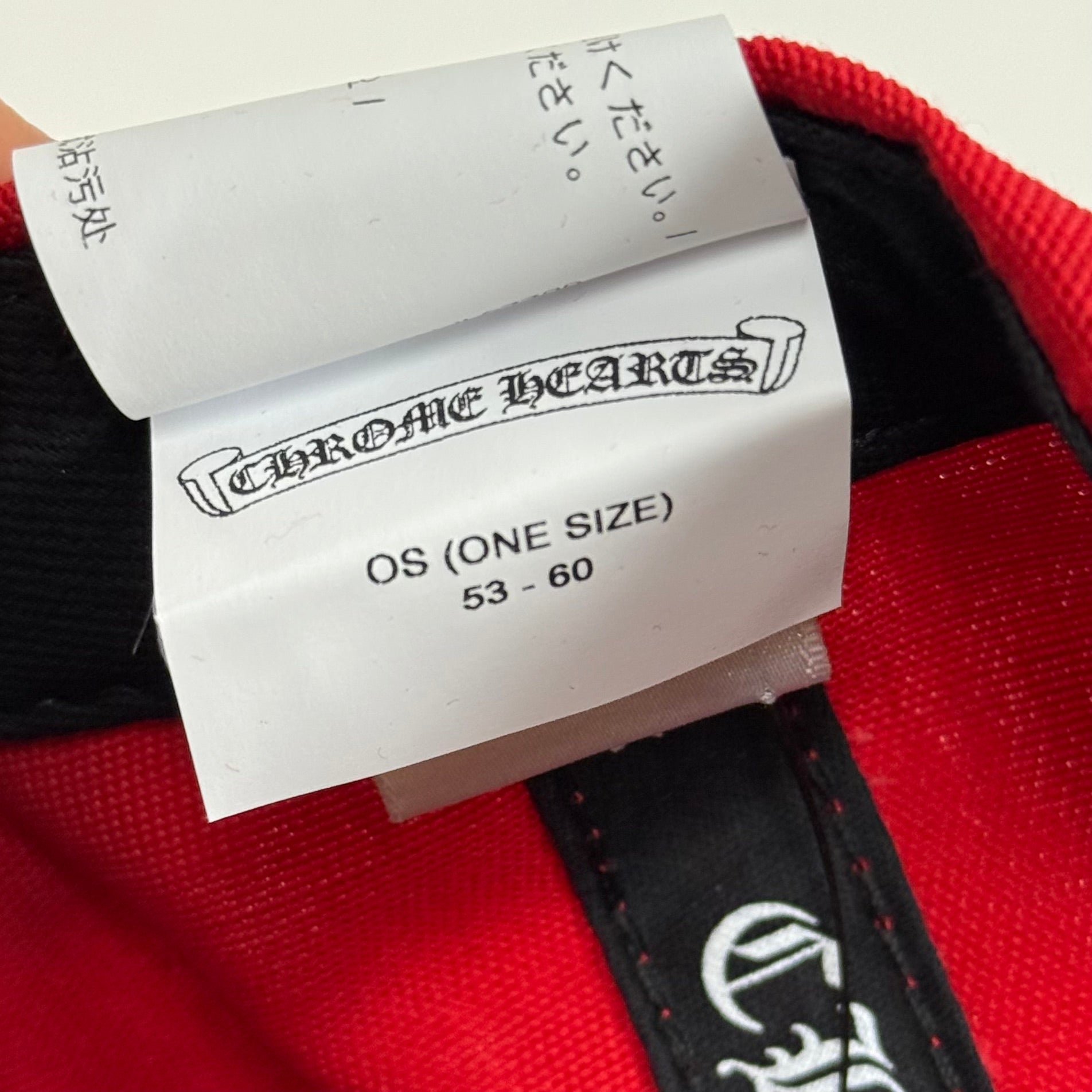 Chrome Hearts CH Red Yellow Silver Button Cap