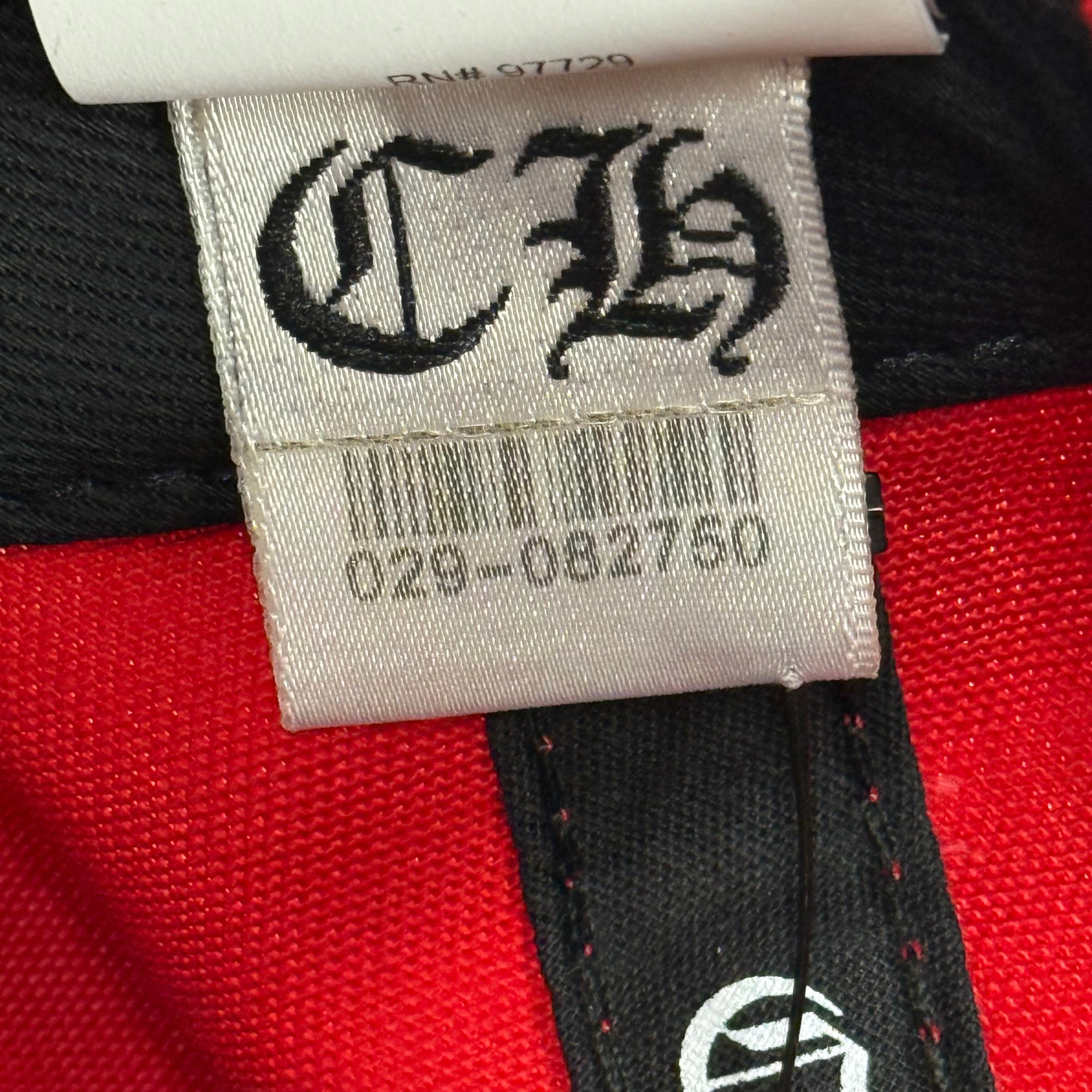 Chrome Hearts CH Red Yellow Silver Button Cap