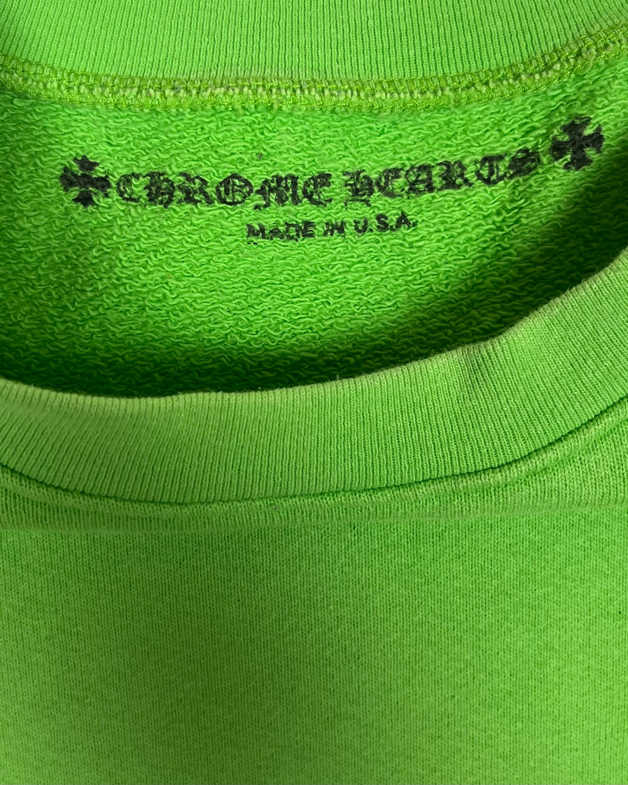 Chrome Hearts Matty Boy Sex Records Citrus Crewneck