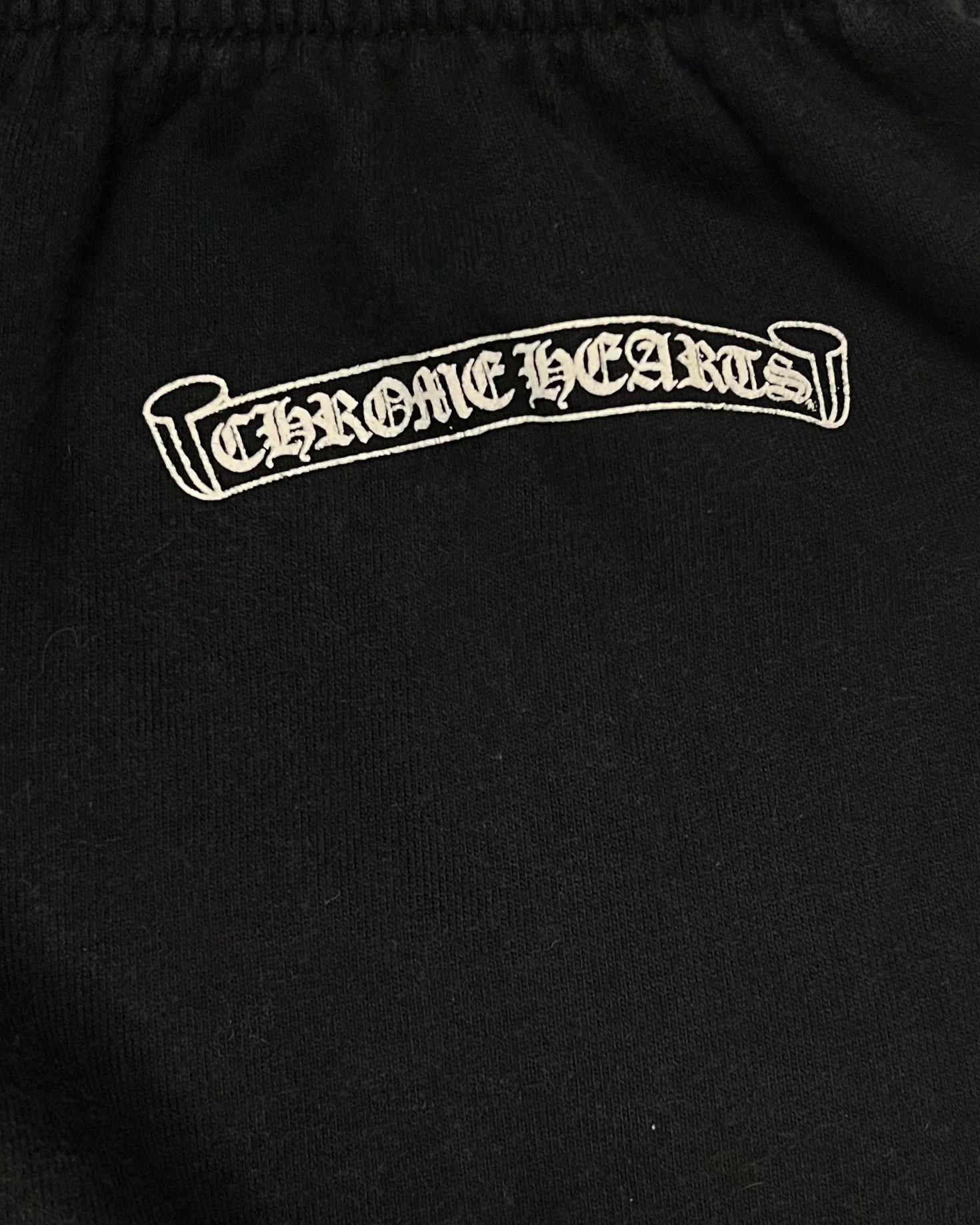 Chrome Hearts Black White Old English Sweatpants