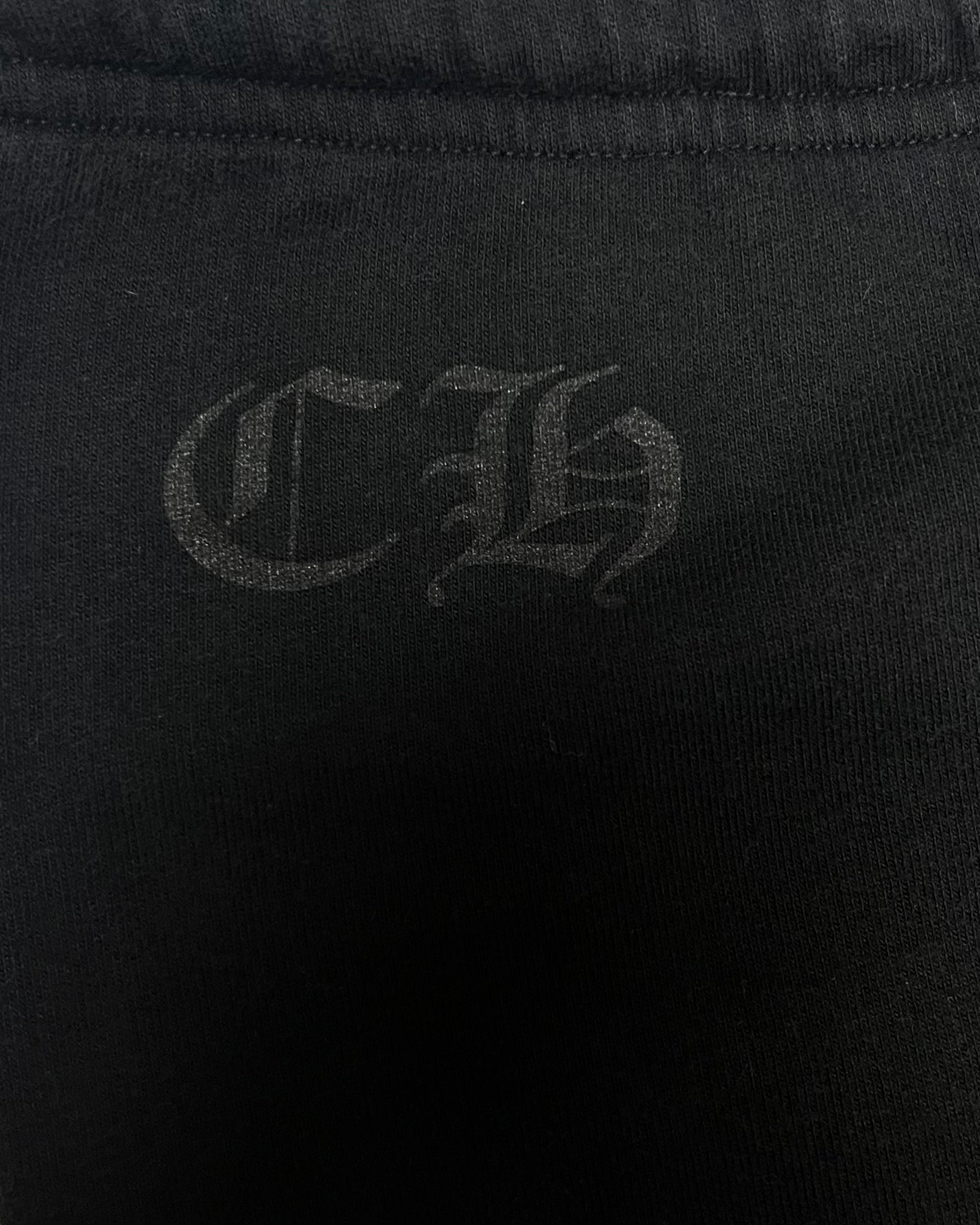 Chrome Hearts Black White Old English Sweatpants