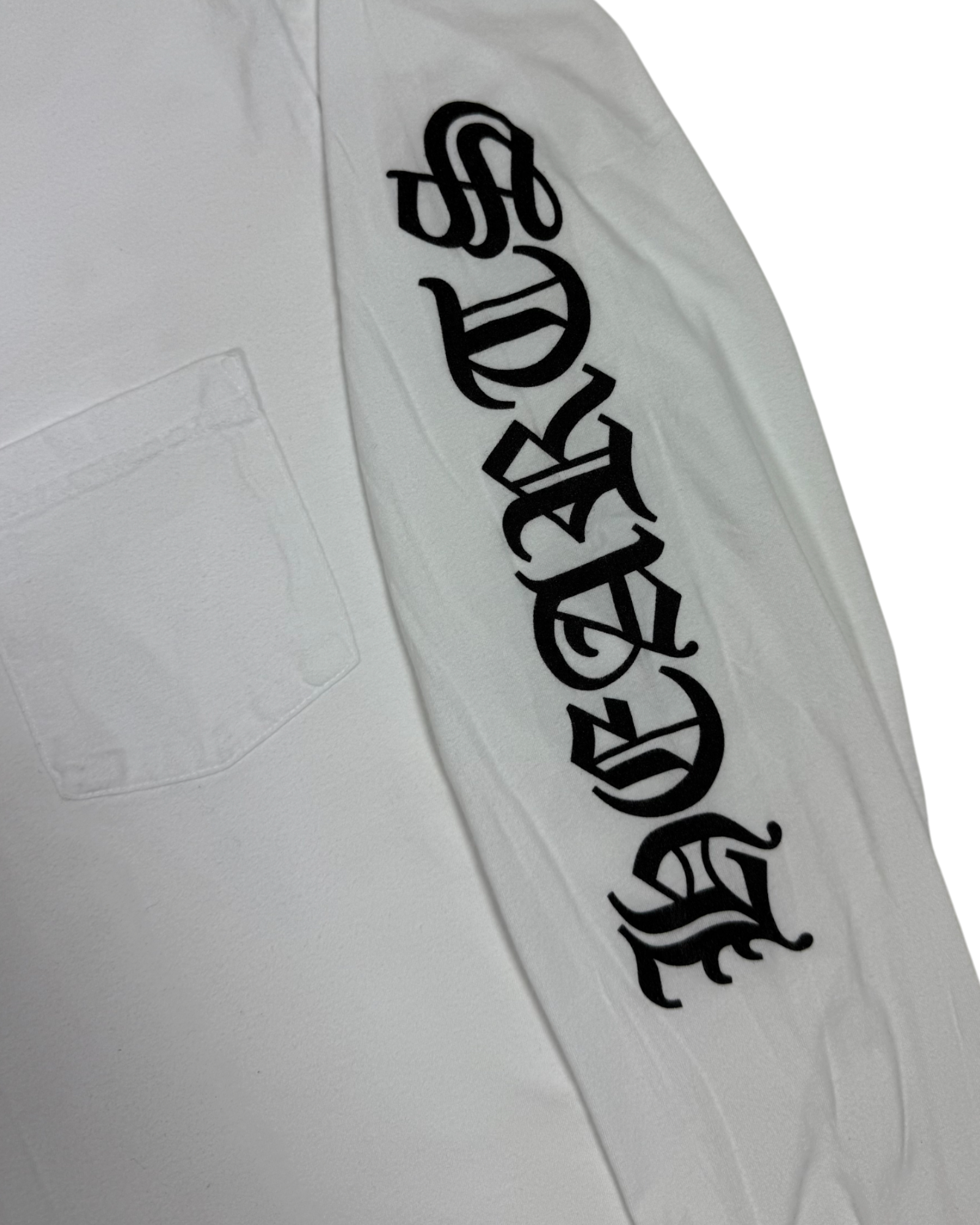Chrome Hearts Neck Logo “Love You” Long Sleeve Tee White