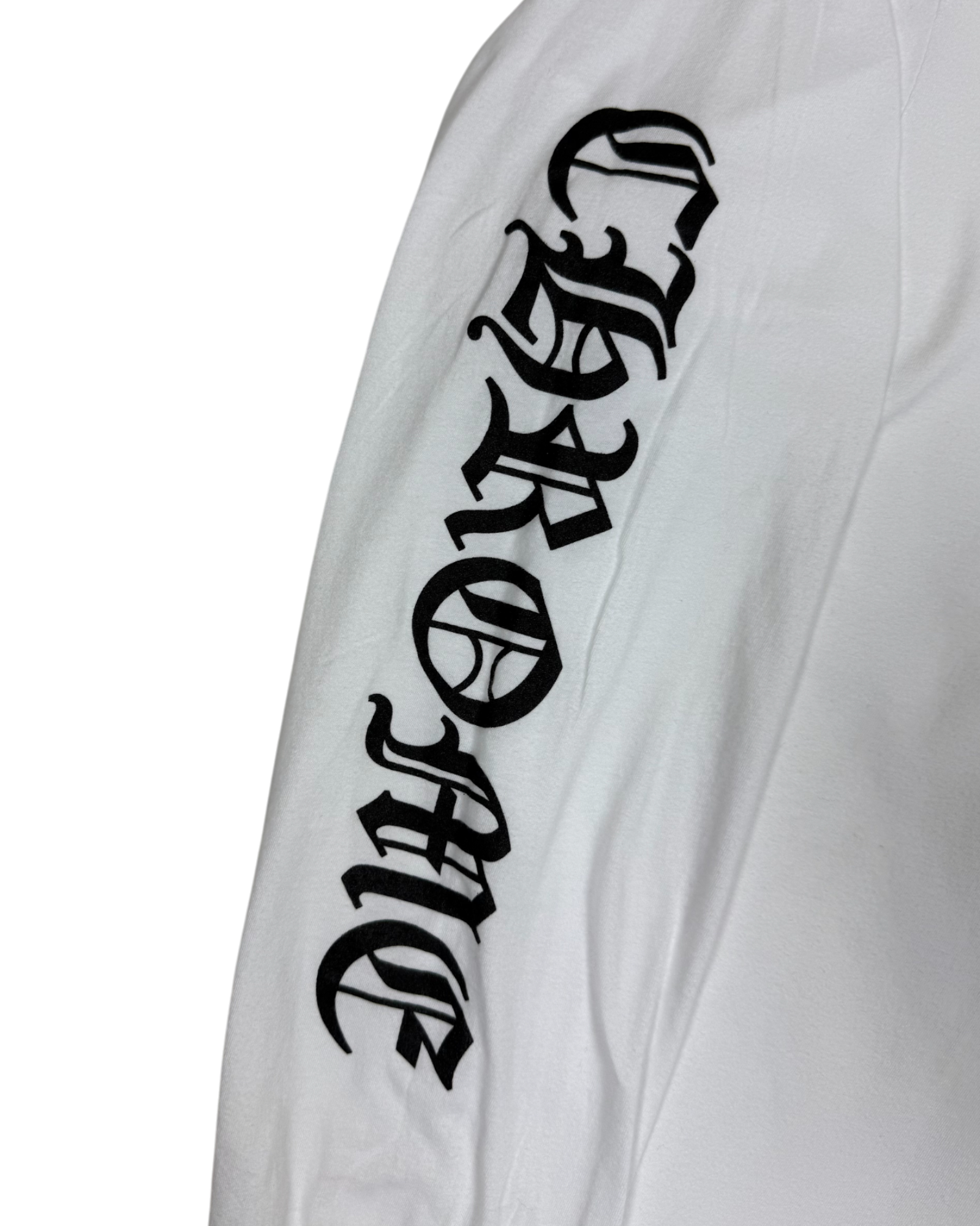 Chrome Hearts Neck Logo “Love You” Long Sleeve Tee White