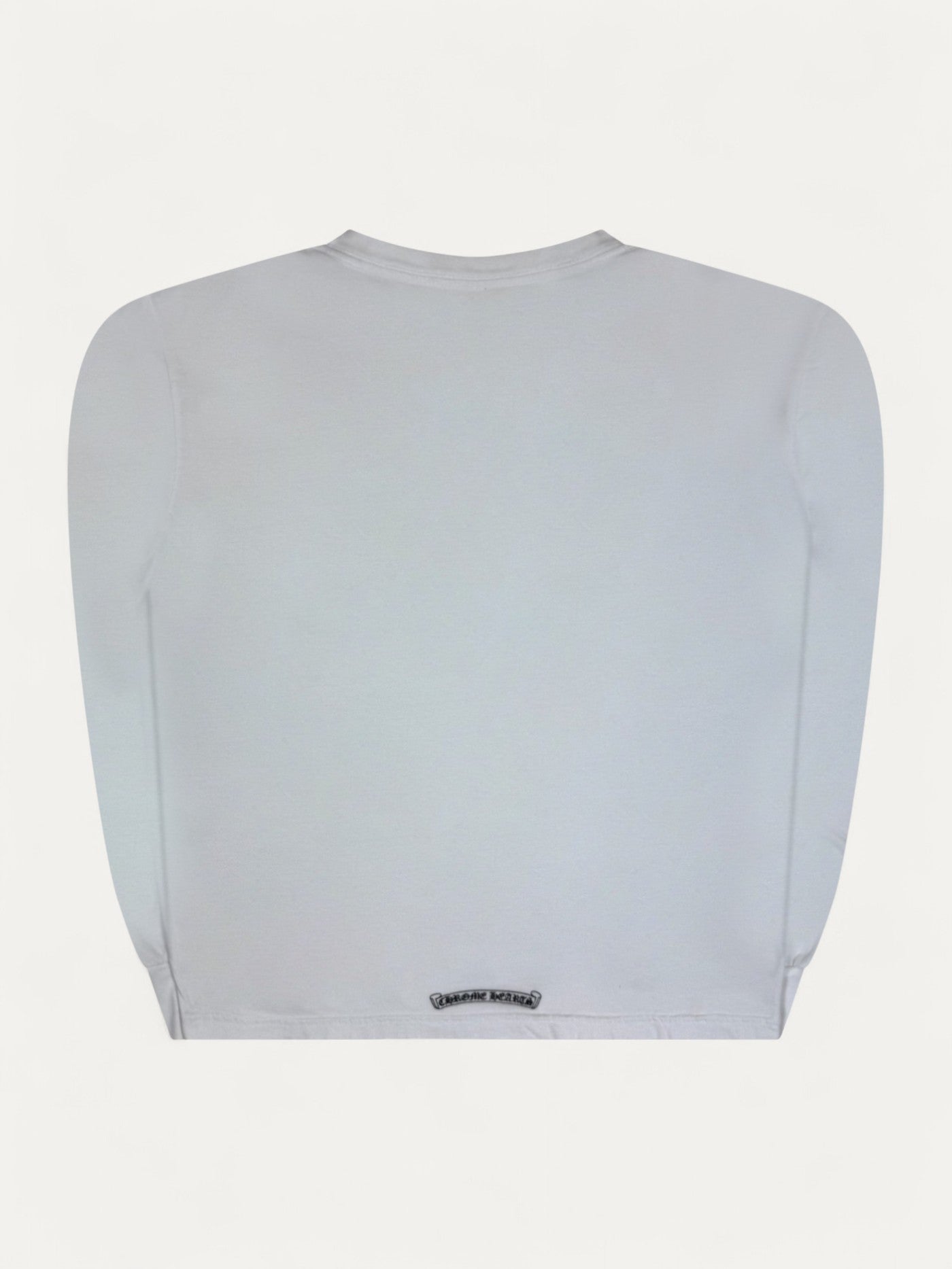 Chrome Hearts Neck Logo “Love You” Long Sleeve Tee White