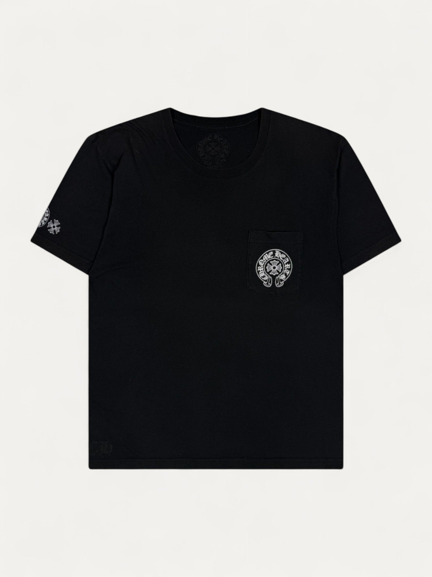 Chrome Hearts Black American Flag Dagger Tee