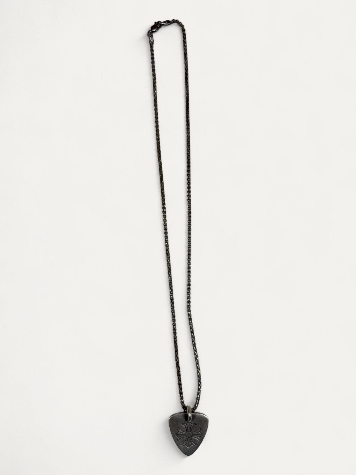 Chrome Hearts Guitar Pick Pendant