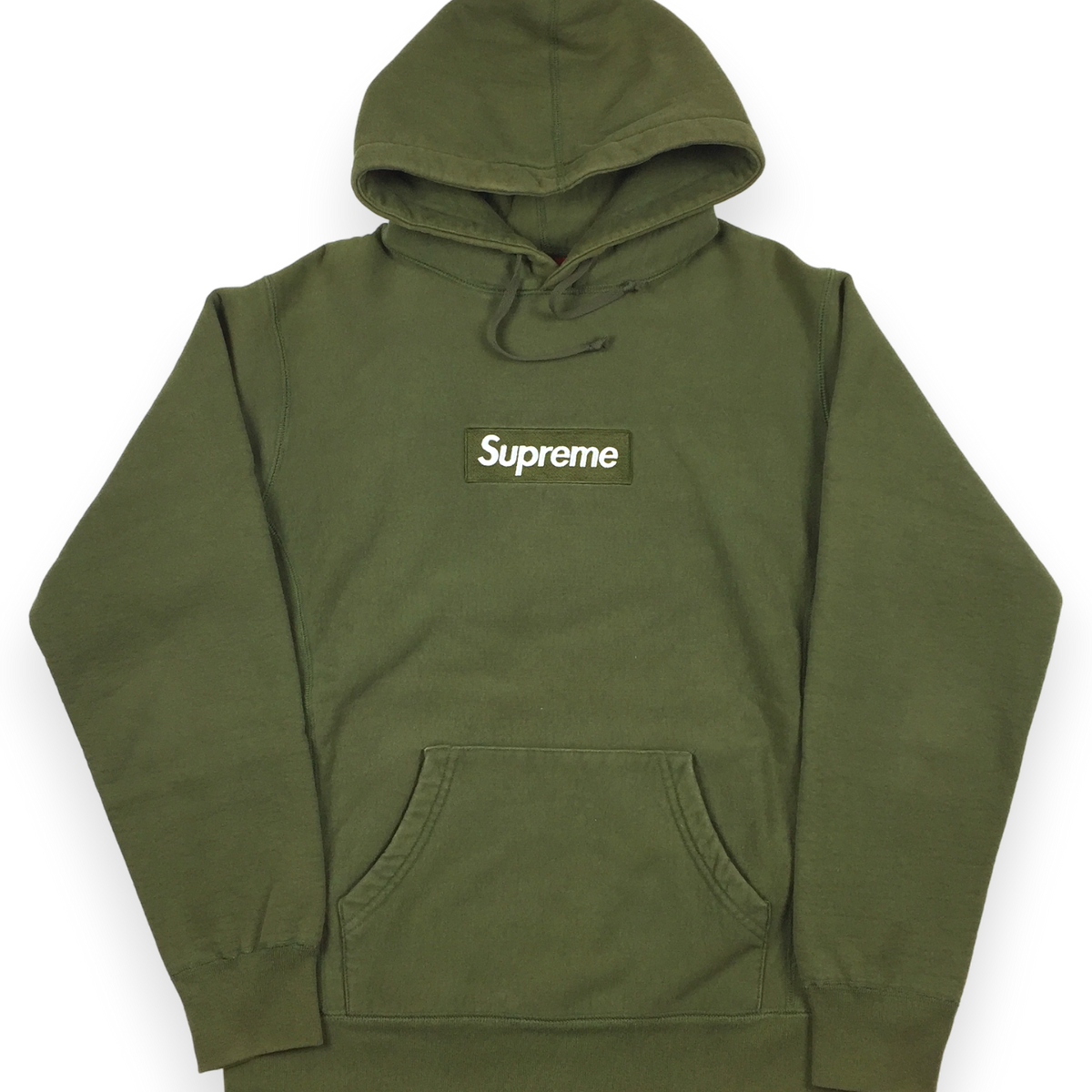 Olive green box logo best sale