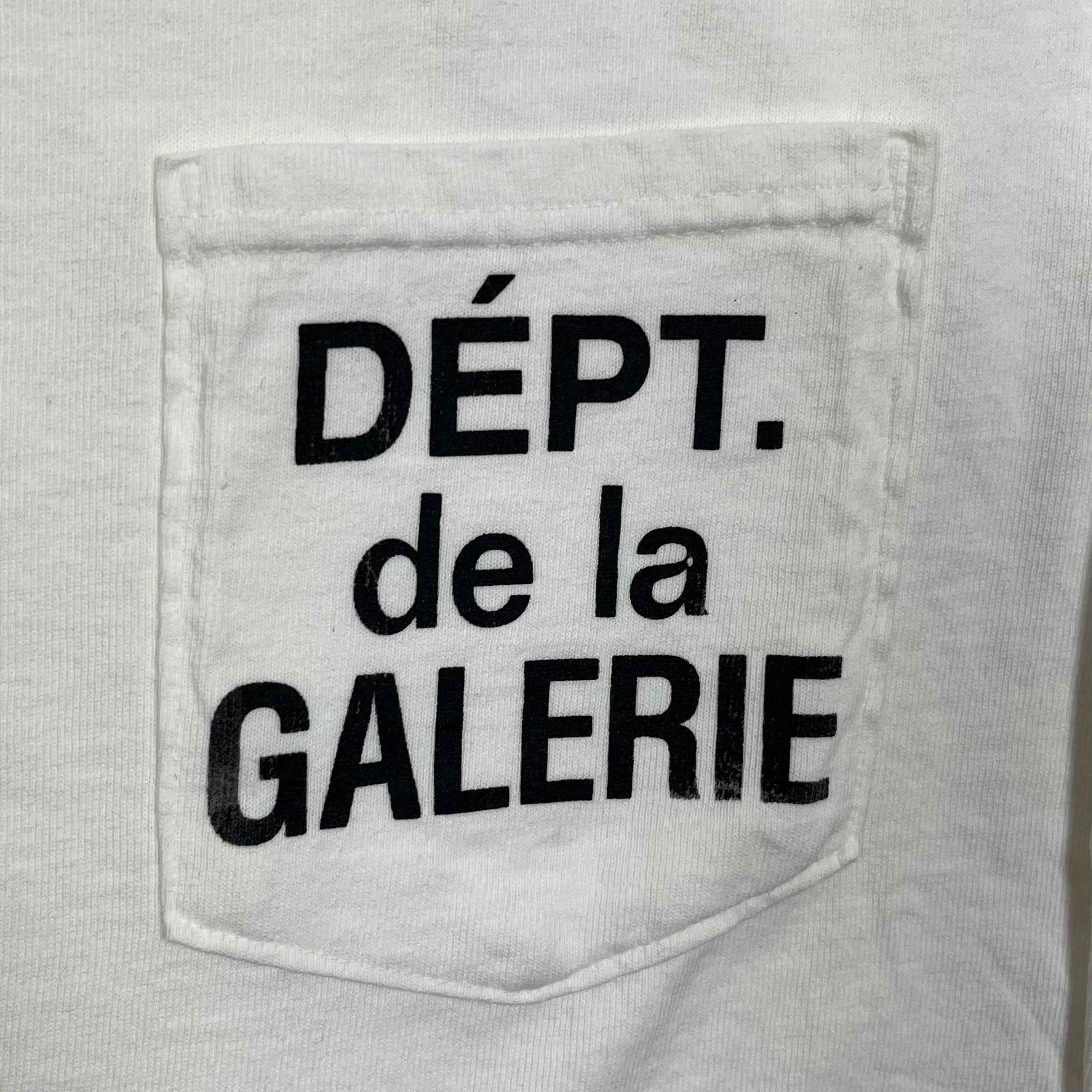 Gallery Dept White French Logo Longsleeve