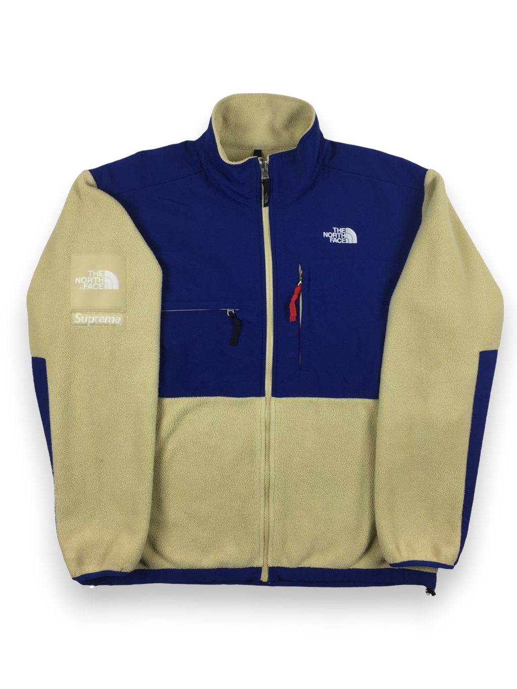 2008 Supreme x The North Face Cream Denali Fleece