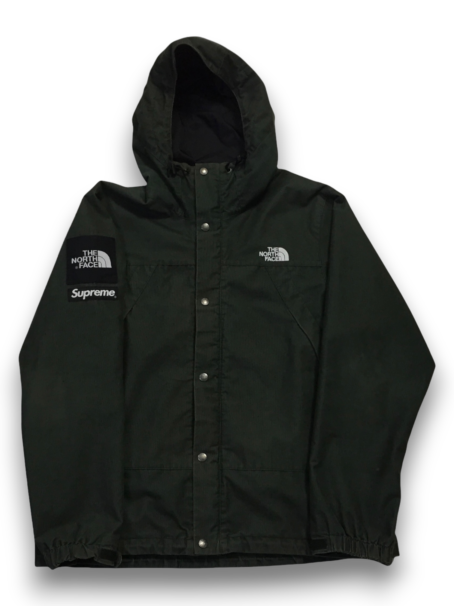 2012 Supreme x The North Face Green Corduroy Mountain Light