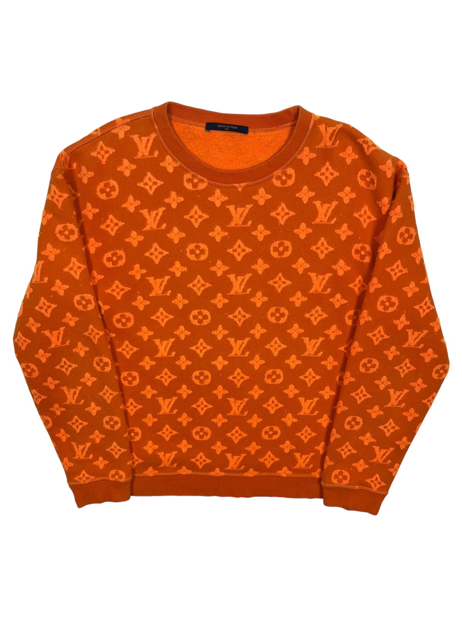 Louis Vuitton Orange Crewneck