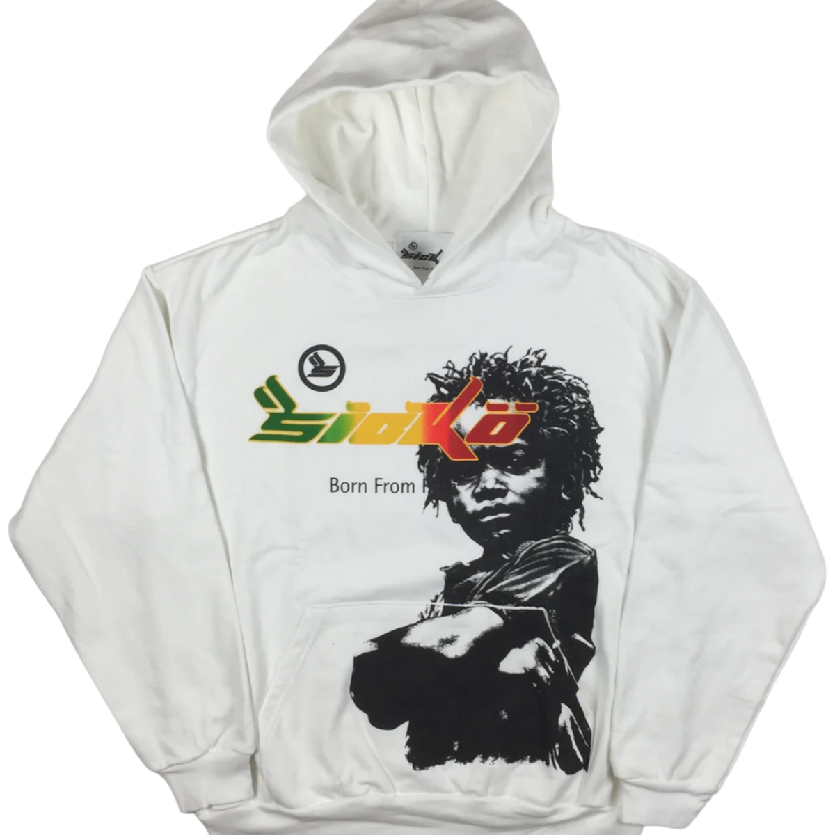 スウェット・トレーナー Sicko \"Born From Pain\" hoodie White Sicko Pain Hoodie White Men's - FW18 - US