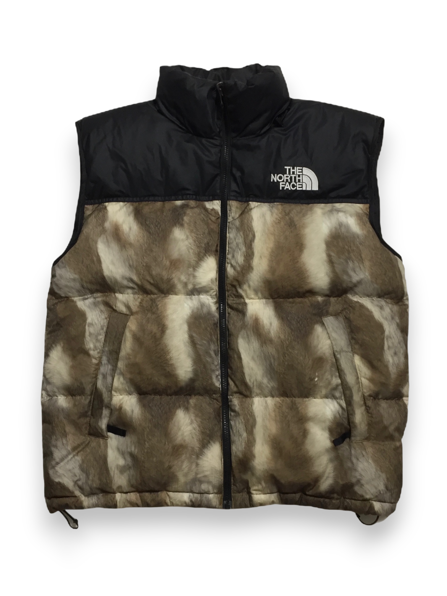 2013 Supreme x The North Face Fur Nuptse Vest