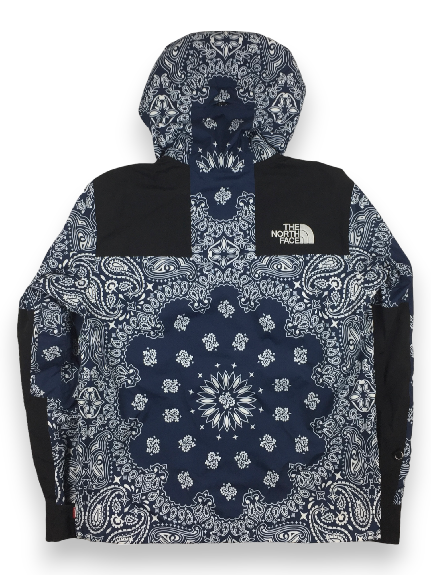 2014 Supreme x The North Face Navy Bandana Mountain Light